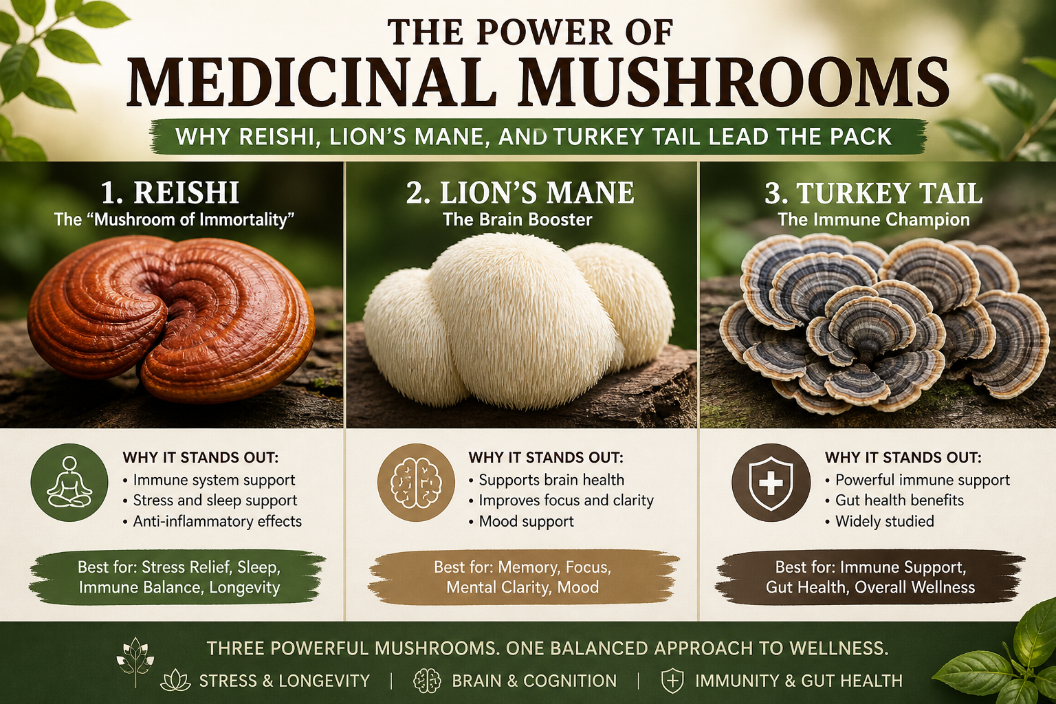 The Power of Medicinal Mushrooms