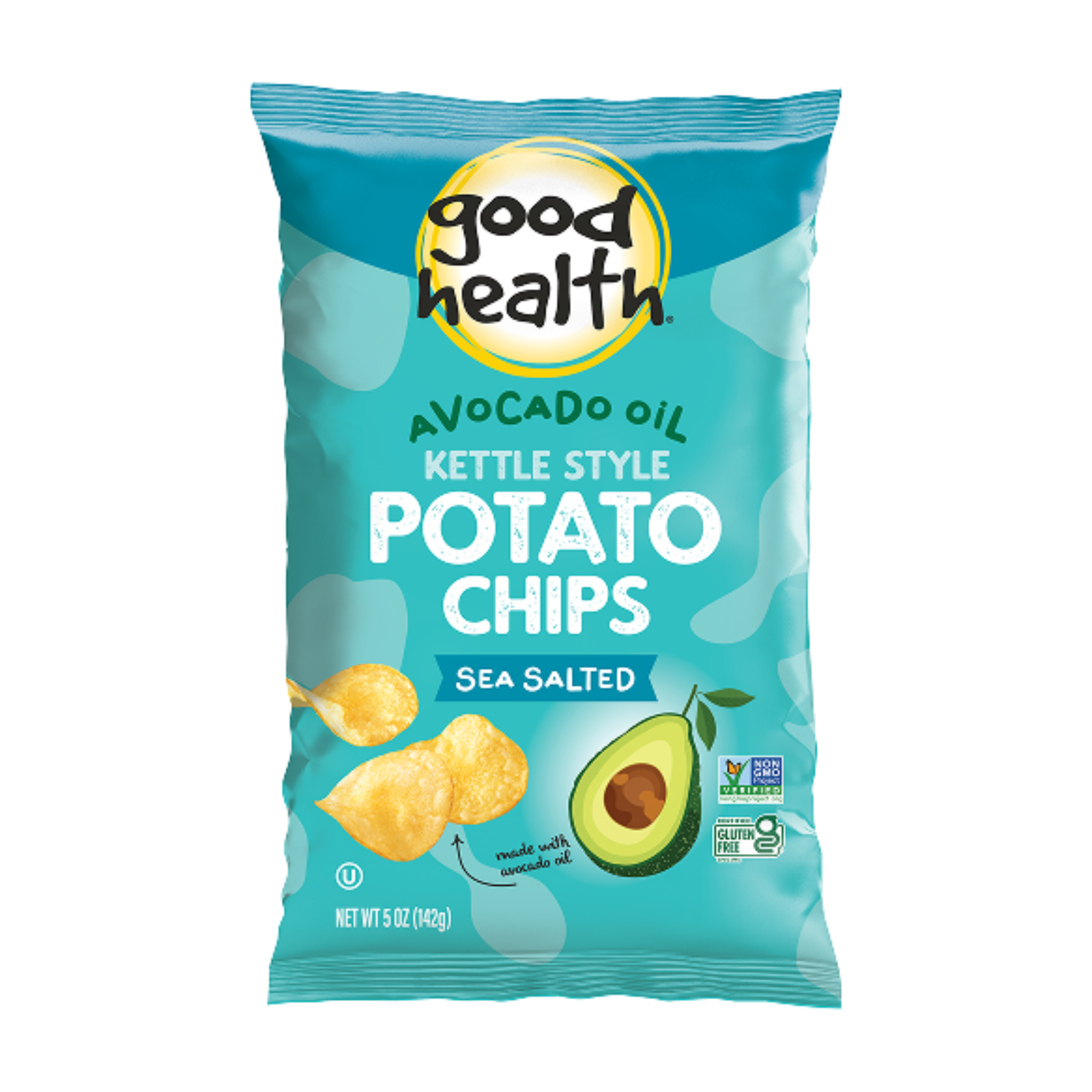 Good Health - Kettle Chips Avocado Oil Sea Salt - 142g