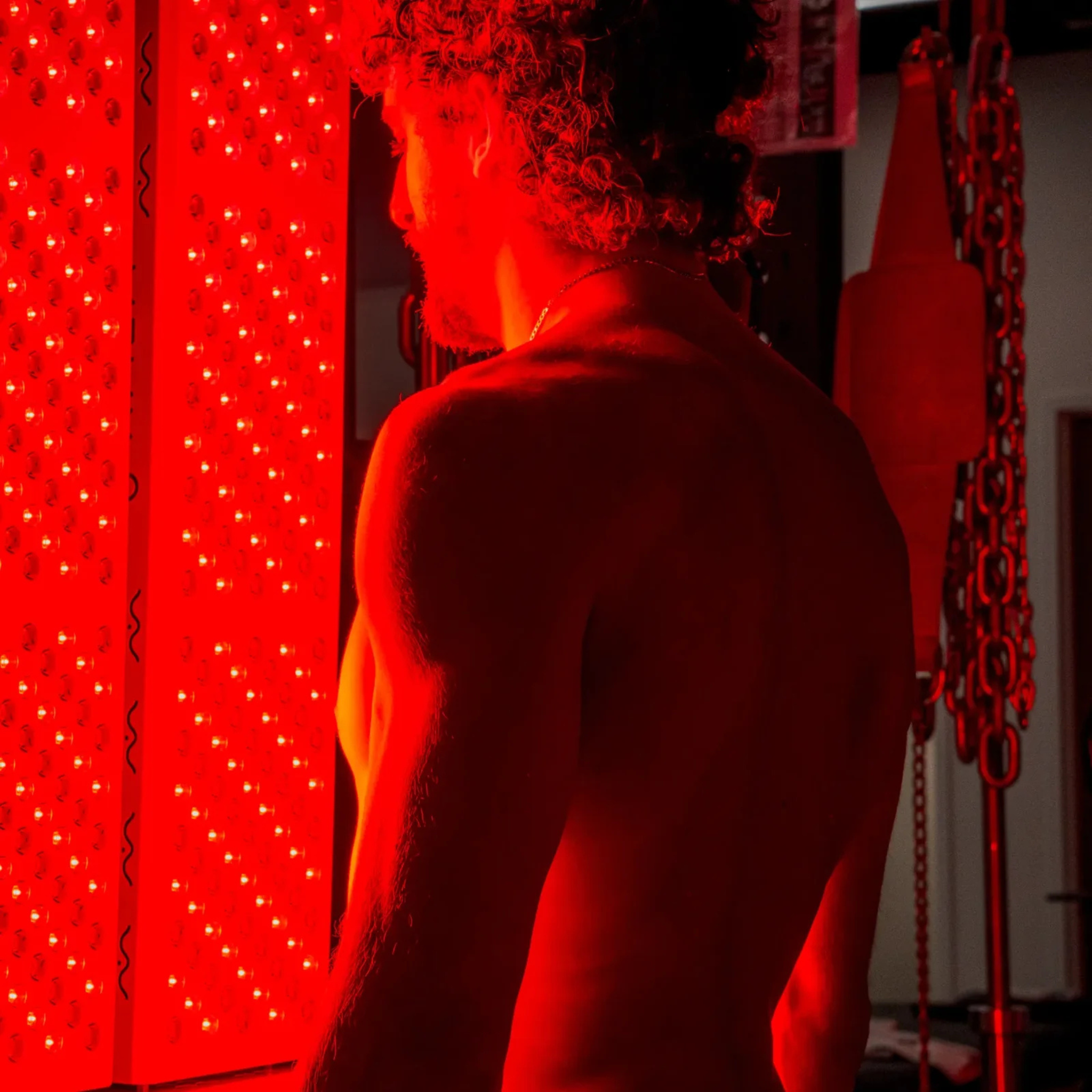 Kala Red Light - Quad Panel w/ Vertical Stand