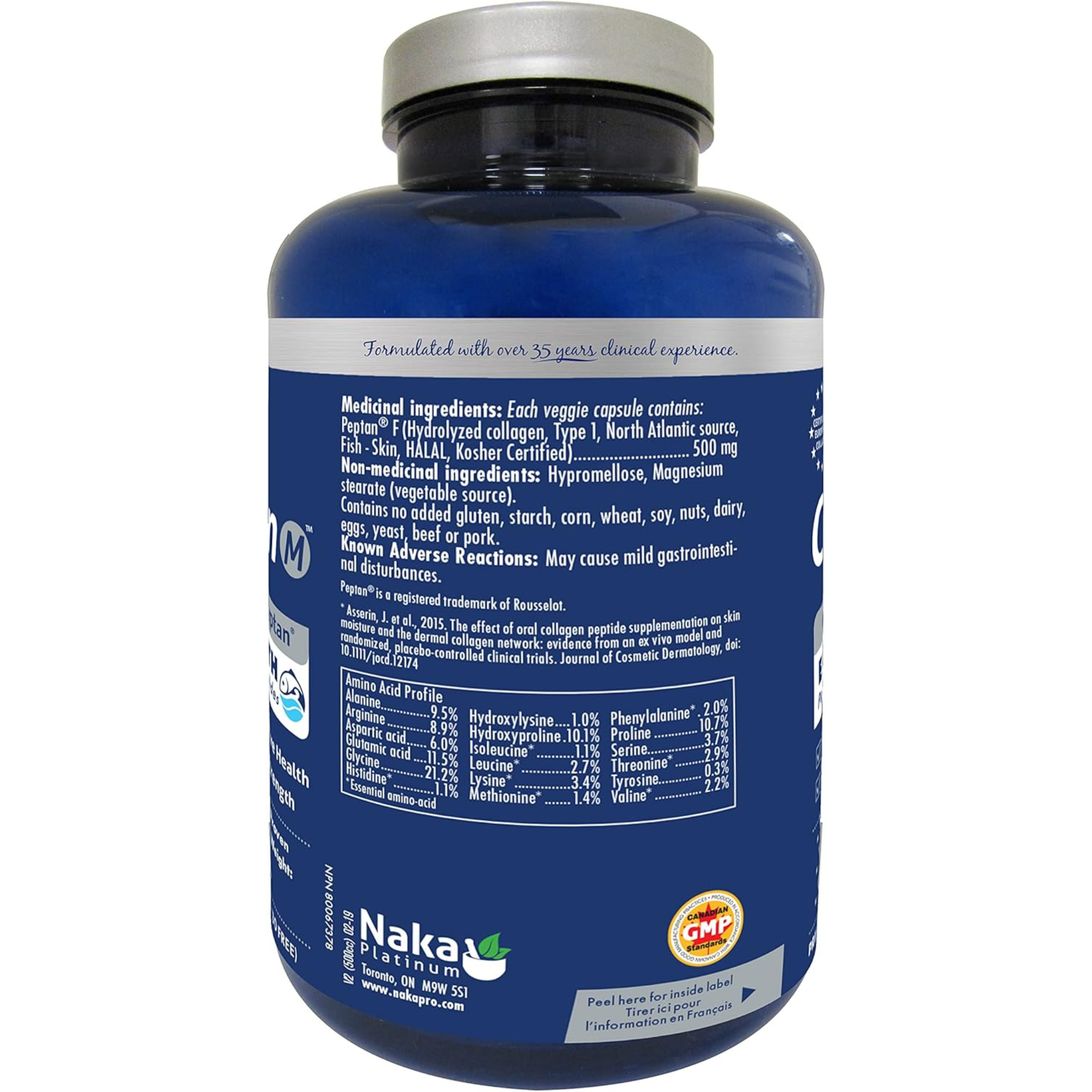 Naka - Pro Collagen M Extra Strength - 500mg 150 Veg Capsules