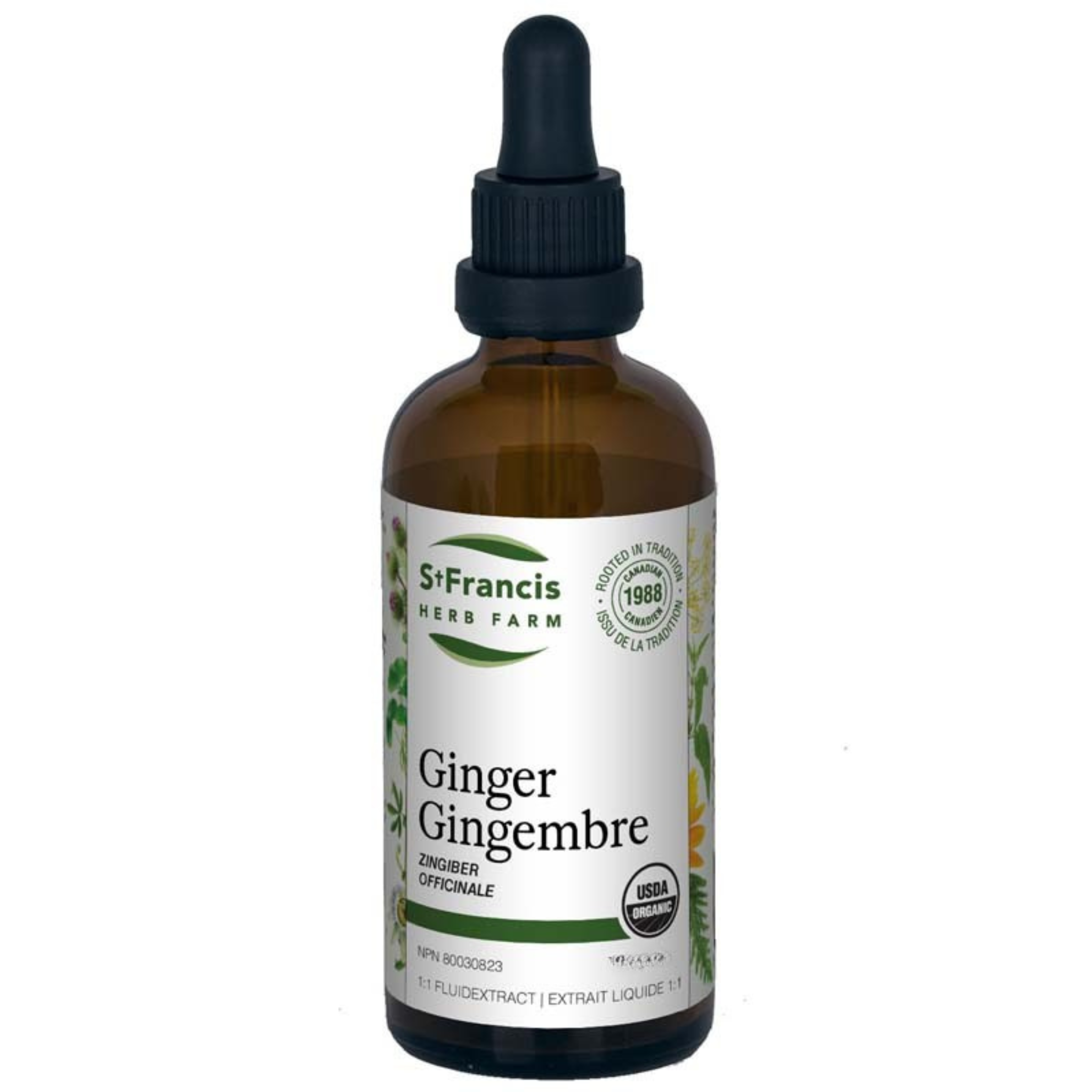 St Francis Herbs - Ginger Tincture - 50ml