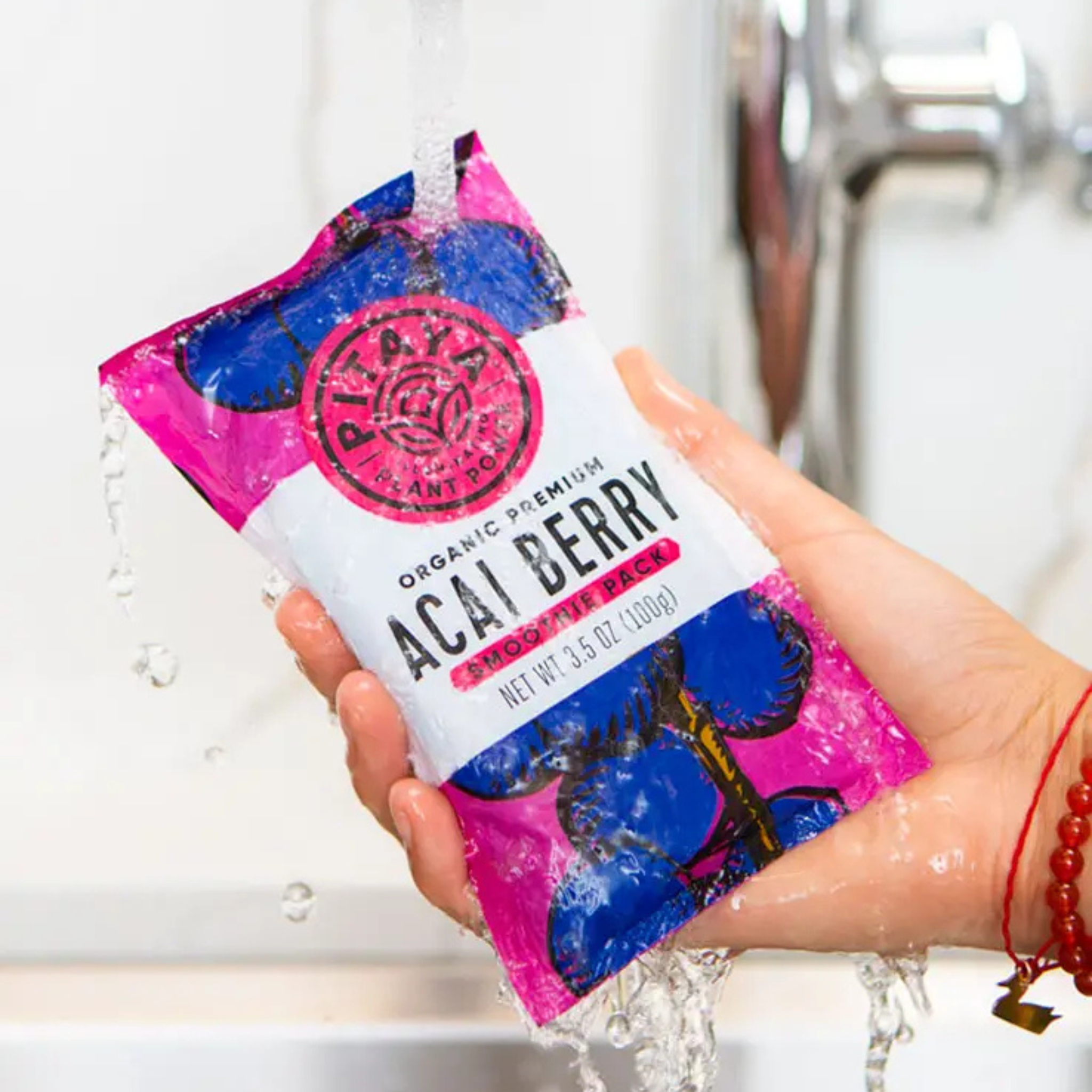 Pitaya Foods - Acai Berry Smoothie Packs - 400g (4X100g Packs) (IN STORE PICKUP ONLY)
