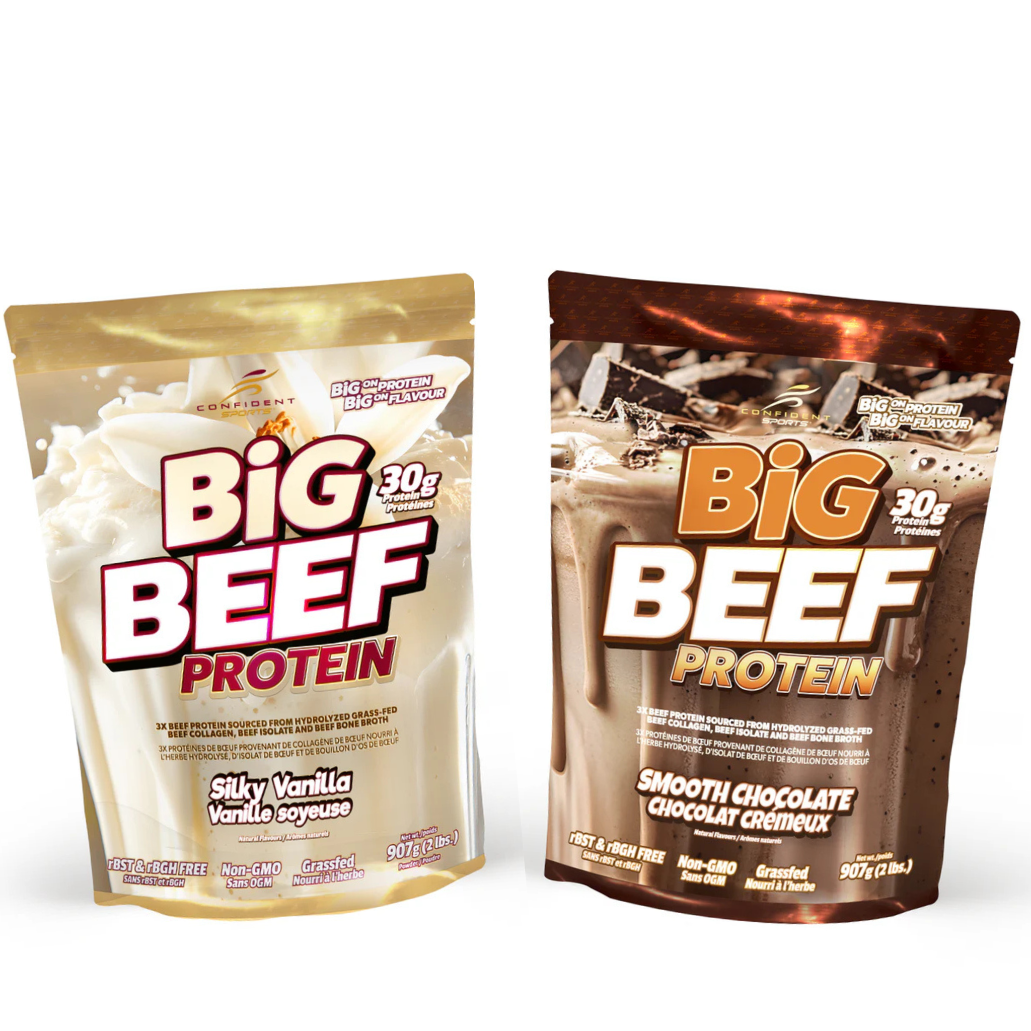 Confident Sports - Big Beef Protein - 907g