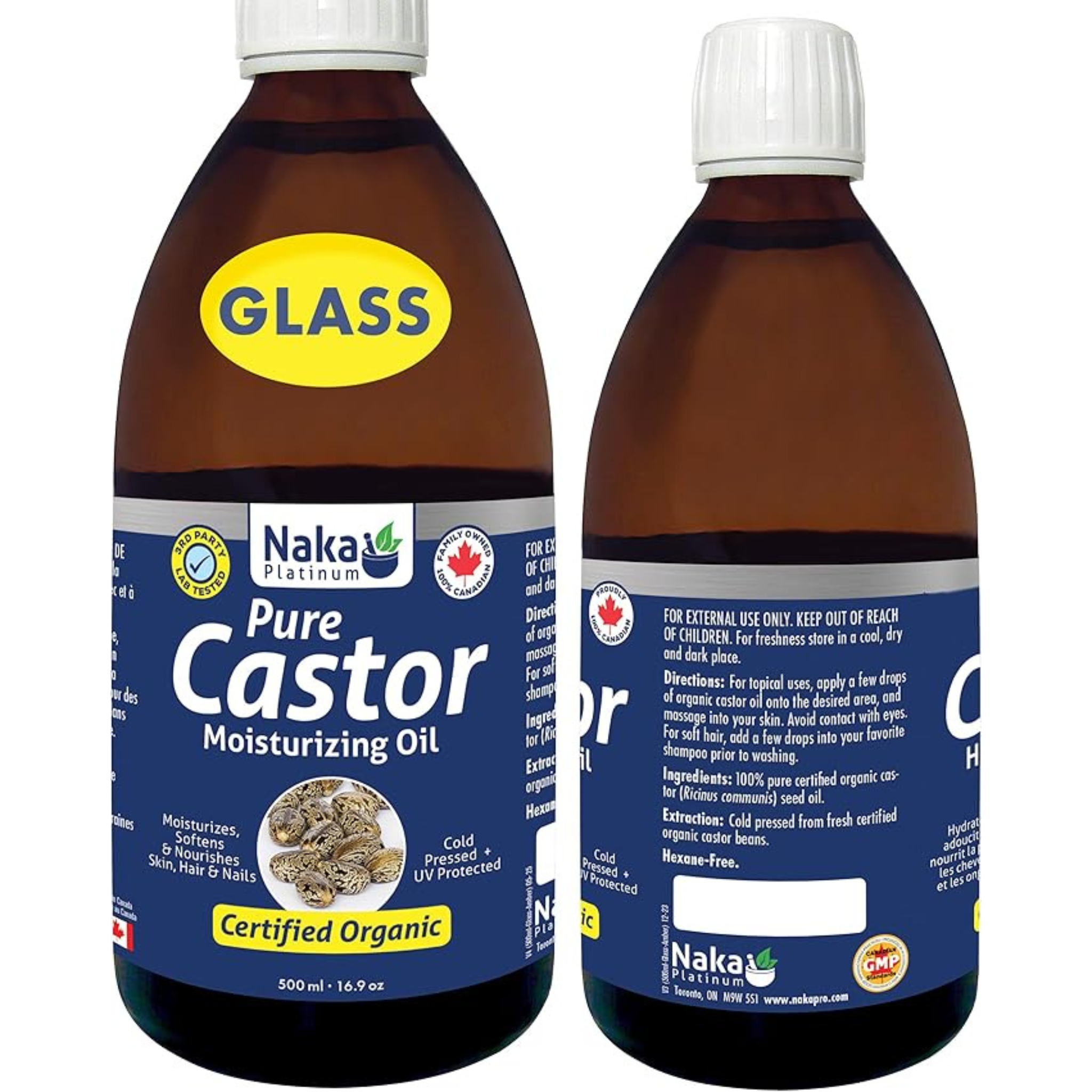 Naka - 100% Pure Castor Oil (Organic)