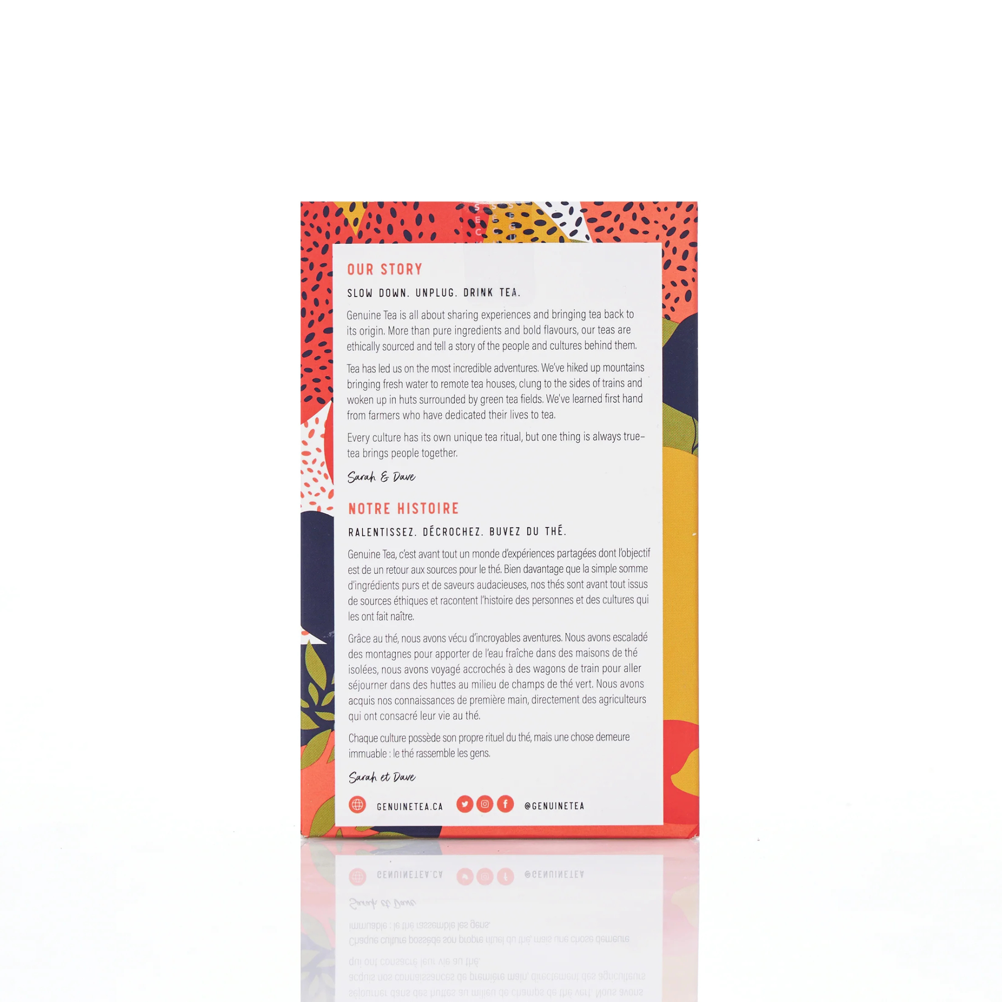 Genuine Tea - Premium Jasmine Pyramid - 15 Tea Bags