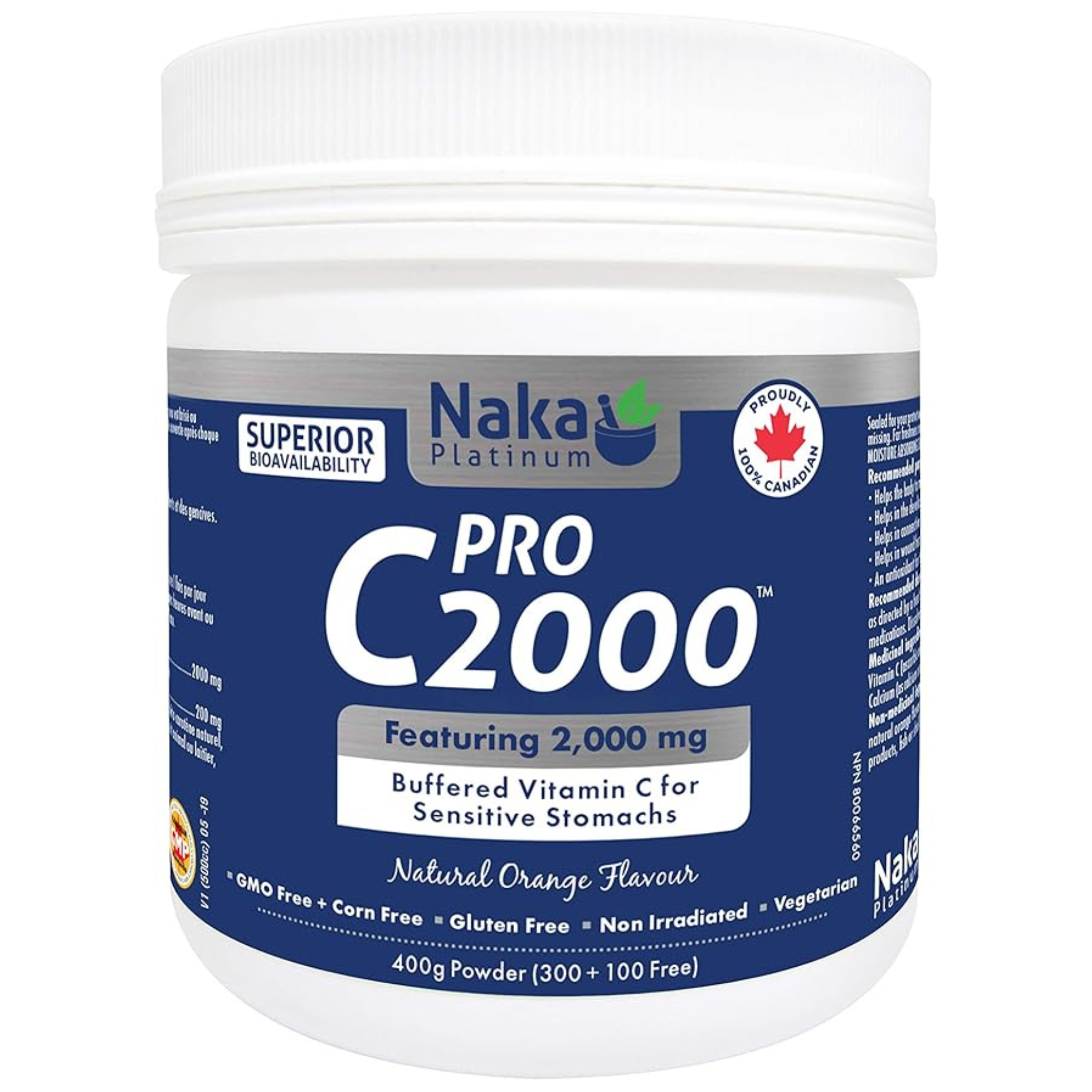 Naka - PRO C2000 - 2000mg 400g Powder