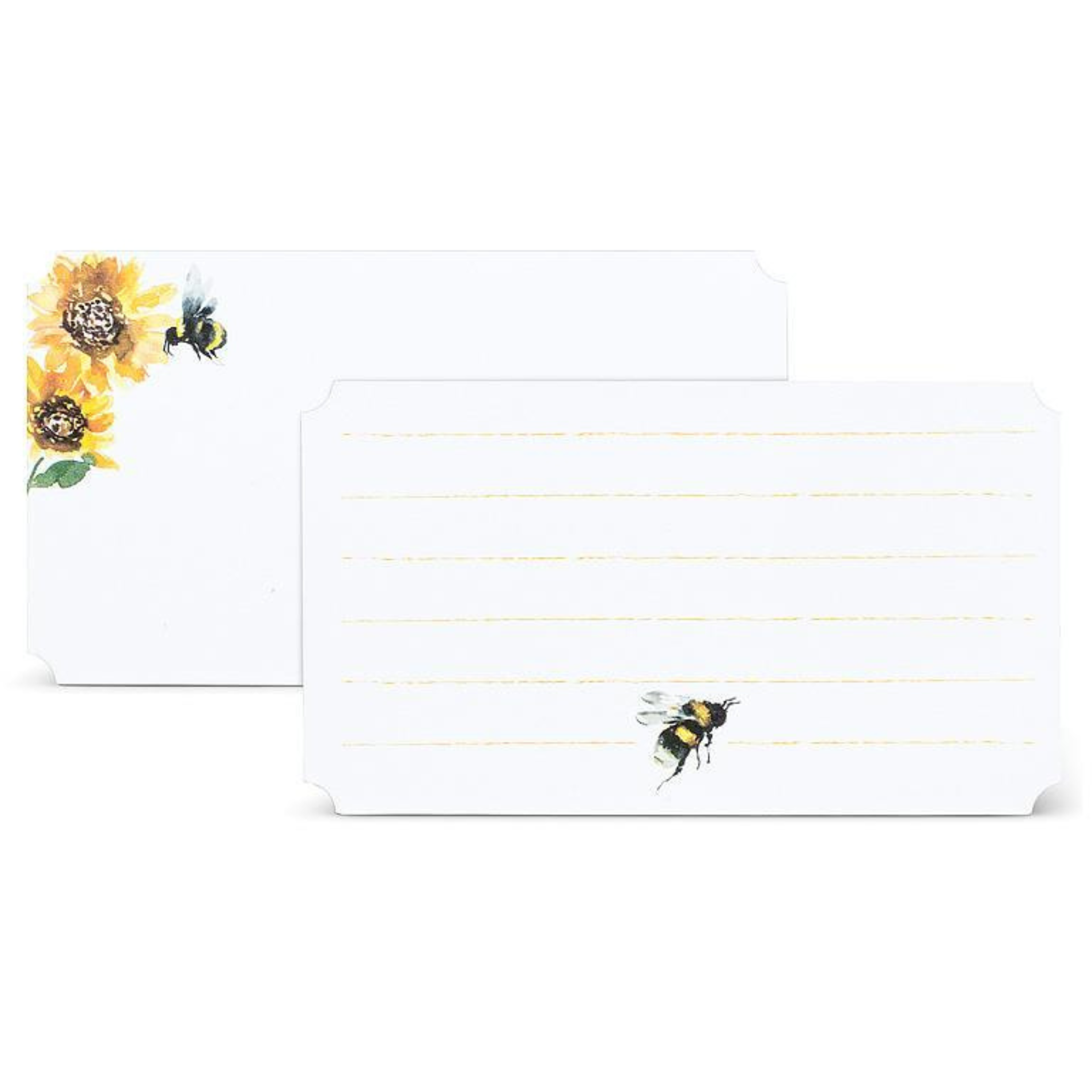 Abbott Collection - Bee & Sunflower Mini Memo Cards - 50pkg