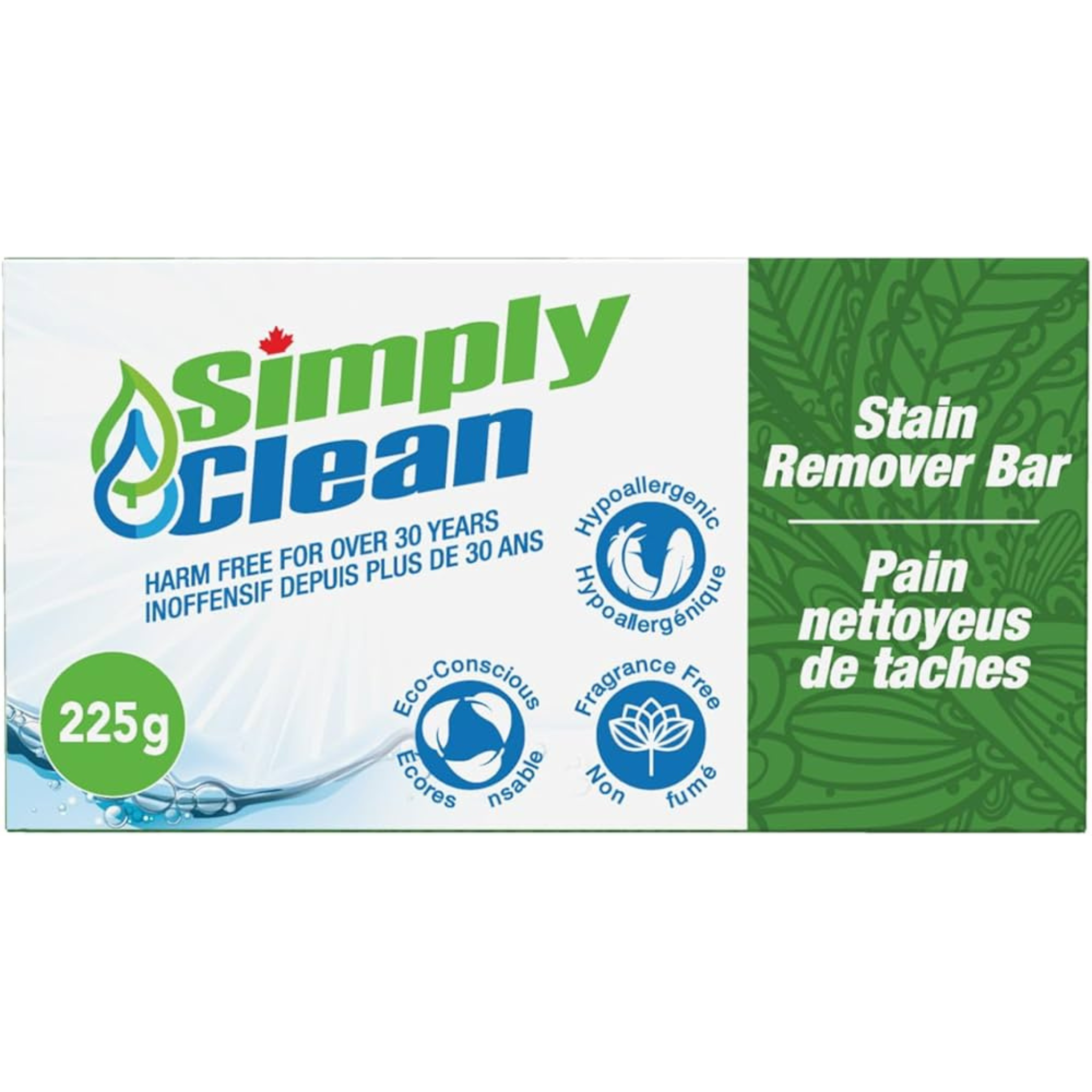 Simply Clean - Stain Remover Bar - 225g