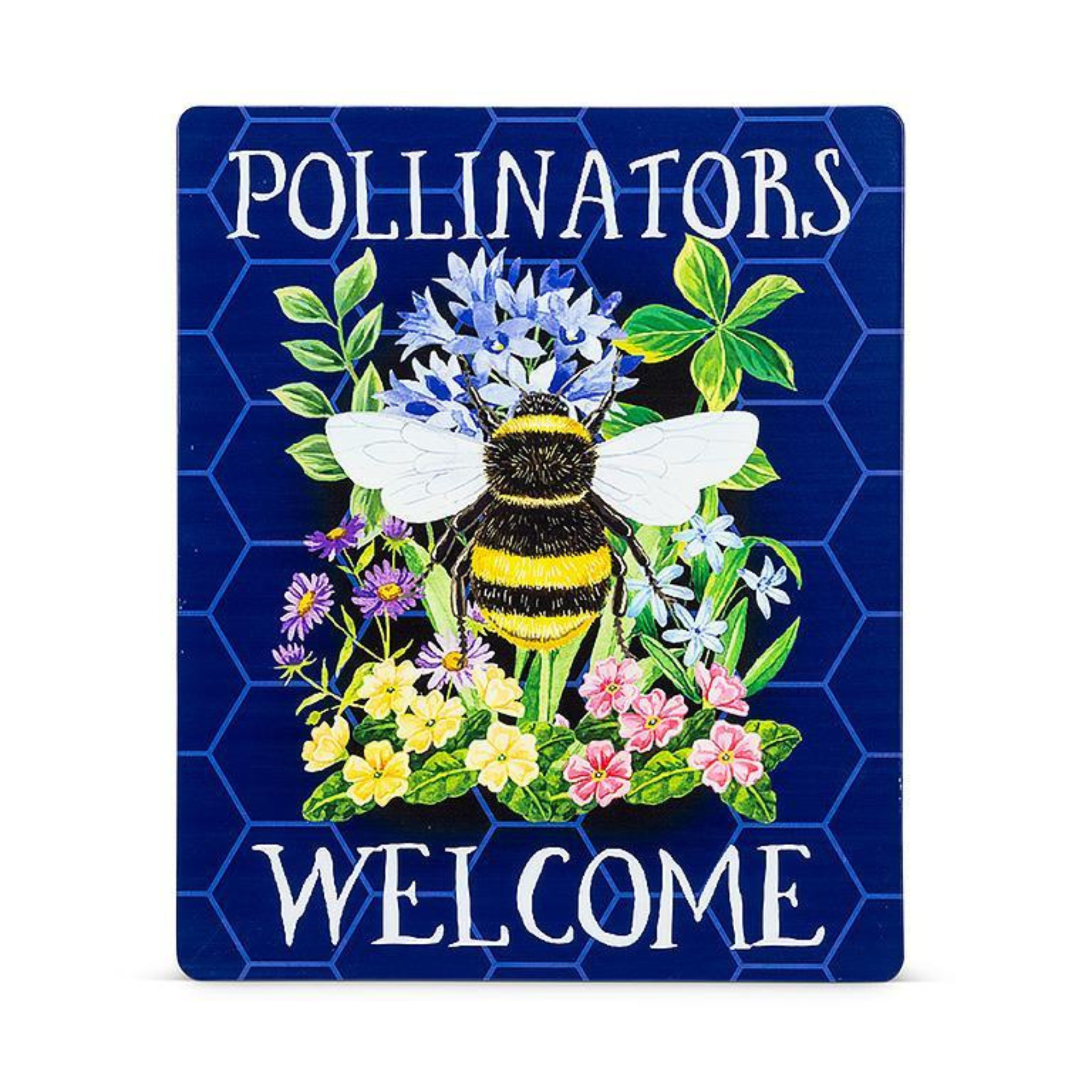 Abbott - Metal Sign Pollinators With Bee