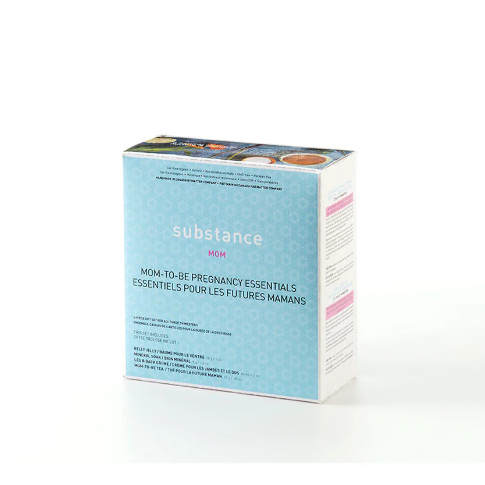Substance - Mom To Be Pregnancy Essentials - 4 Piece Set