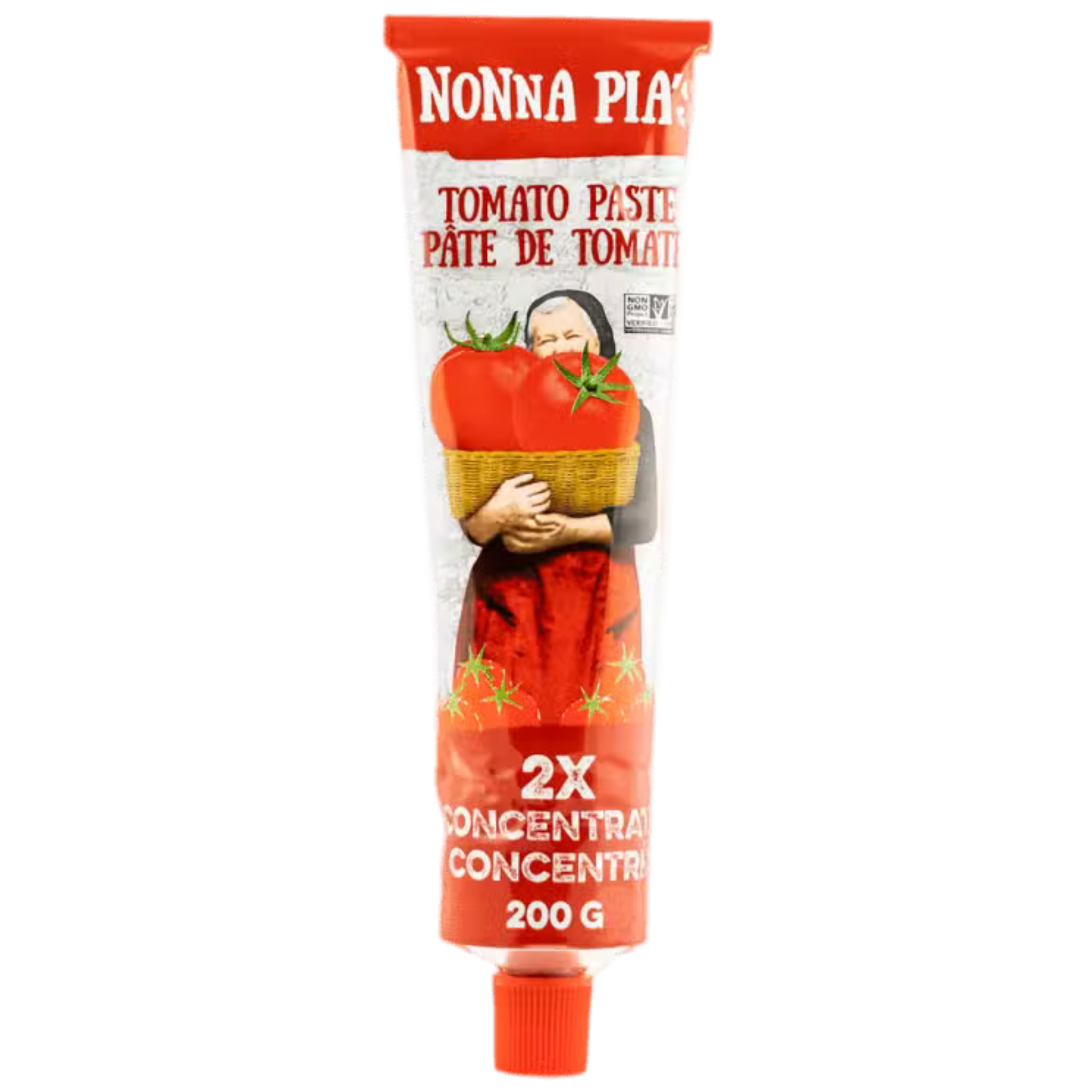 Nonna Pia's - Tomato Paste 2X Concentrate - 200g (DSL BB June 2025)