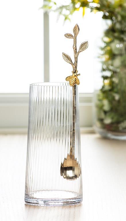 Abbott - Long Spoon with Bee on Twig
