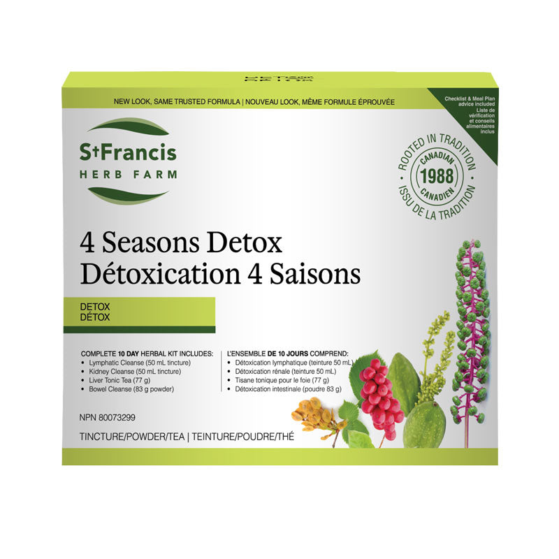 St Francis Herb Farm - 4 Seasons Detox - 10 Day Course