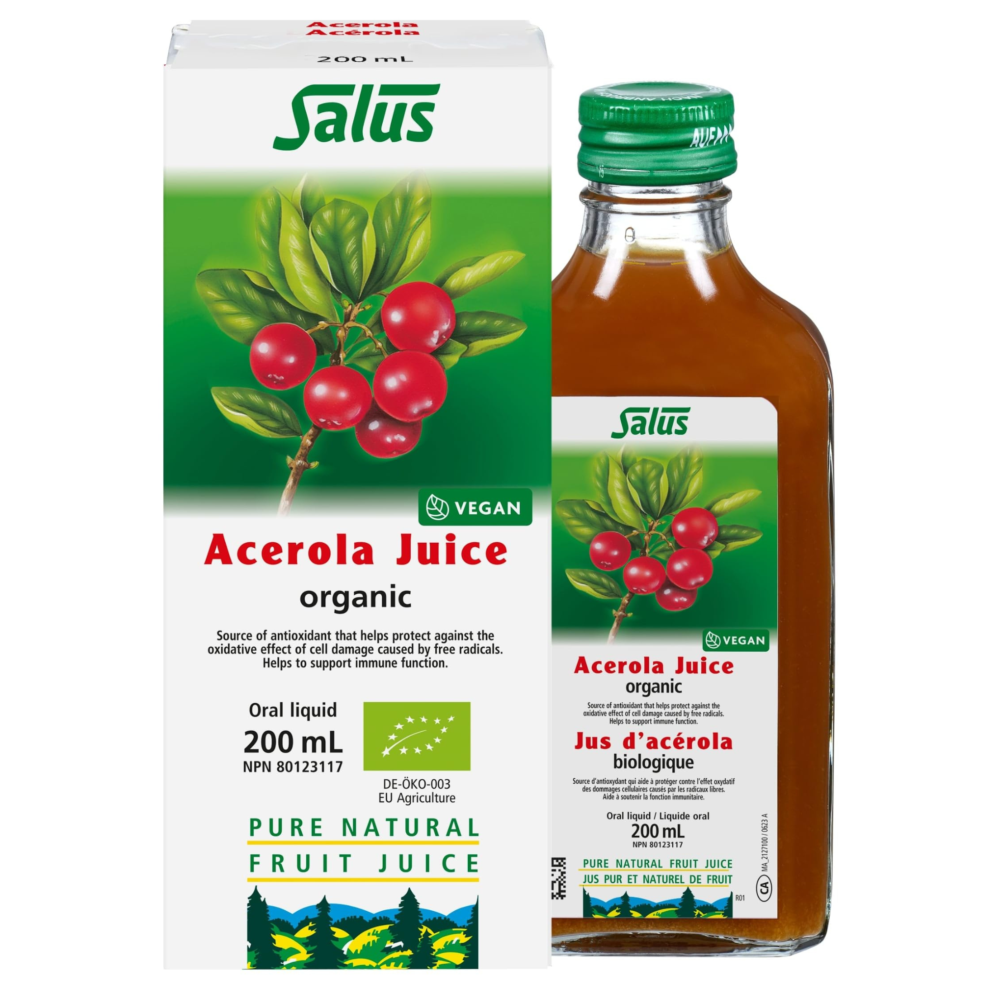 Salus - Organic Acerola Juice - 200mL