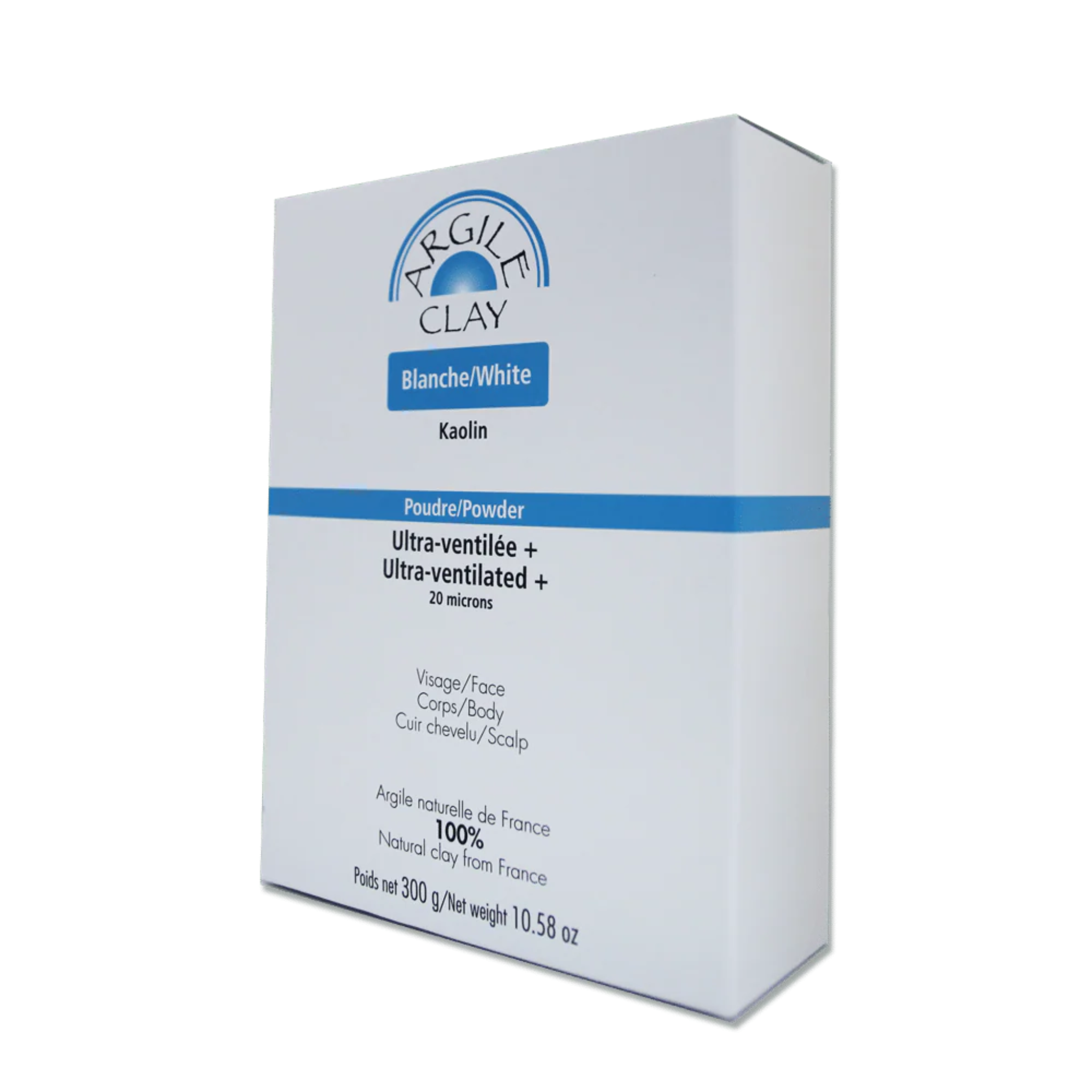 Homeocan - Argile Clay White Kaolin Powder Ultra Ventilated - 300g