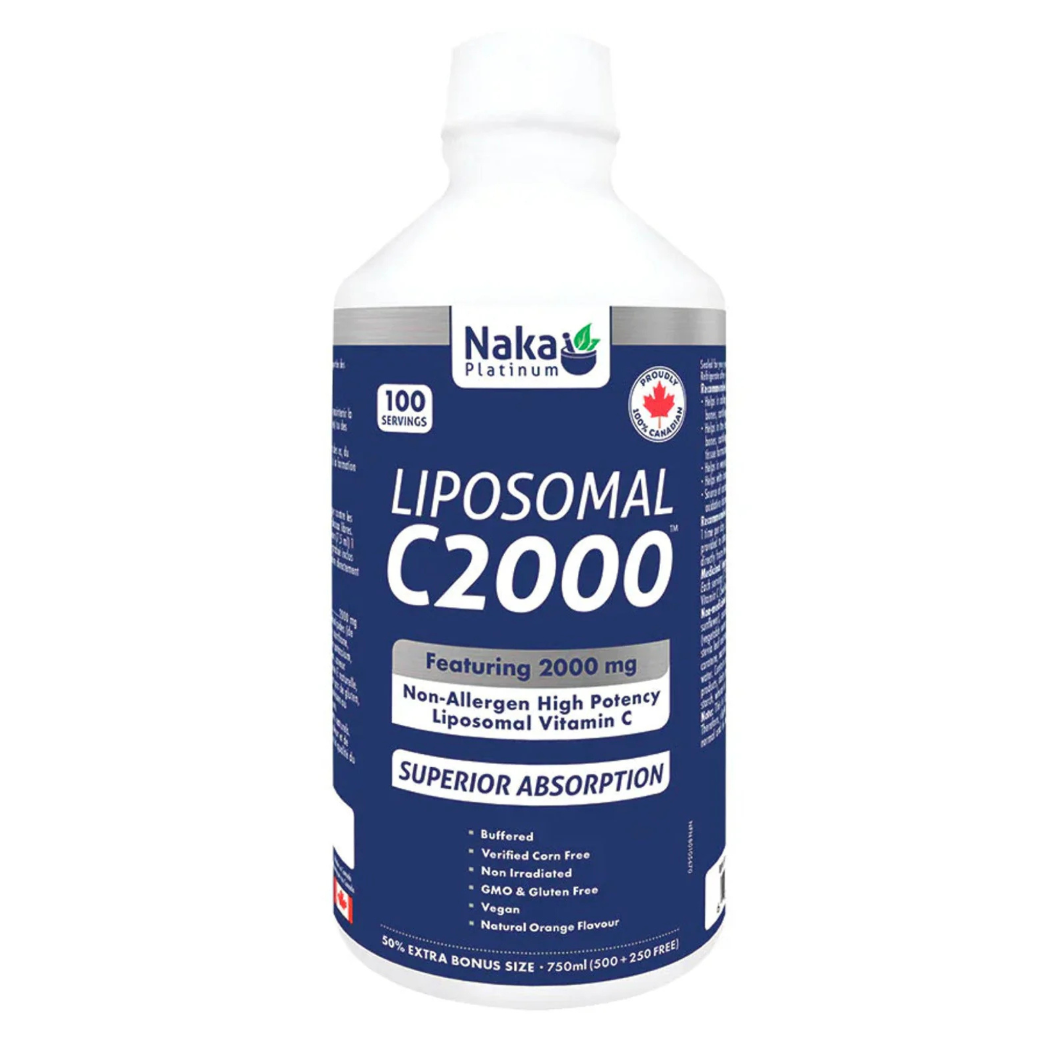 Naka - Liposomal C2000 - 750ml