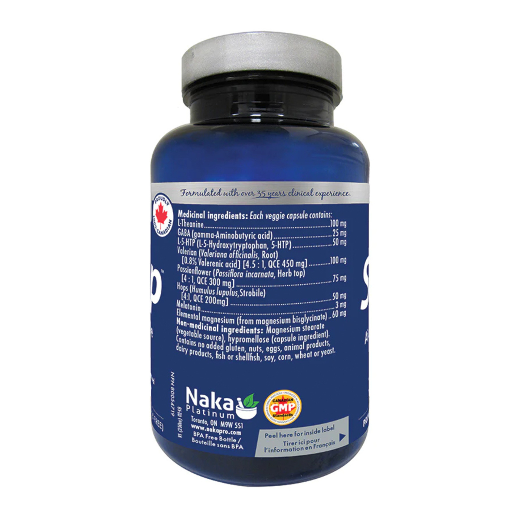 Naka - Pro Sleep - 75 Veg Capsules