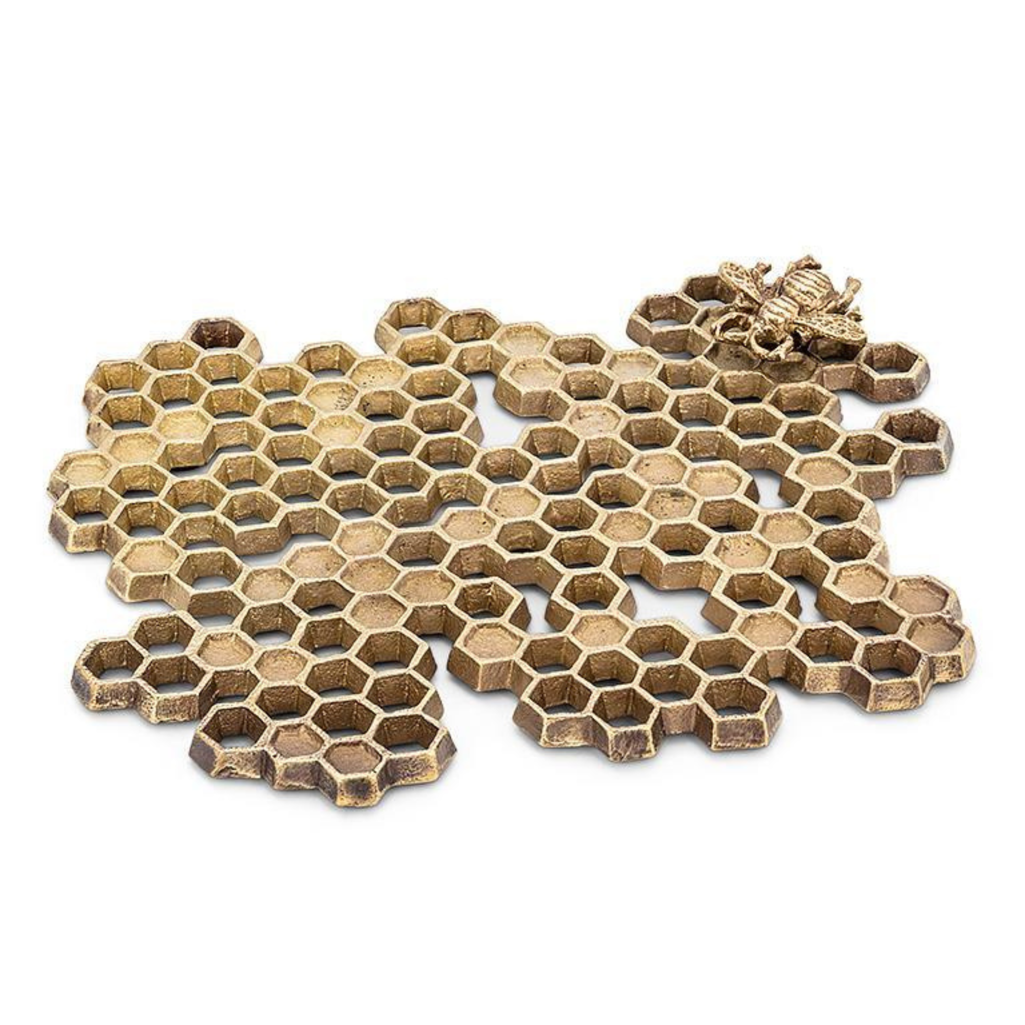 Abbott - Honeycomb Trivet with Bee