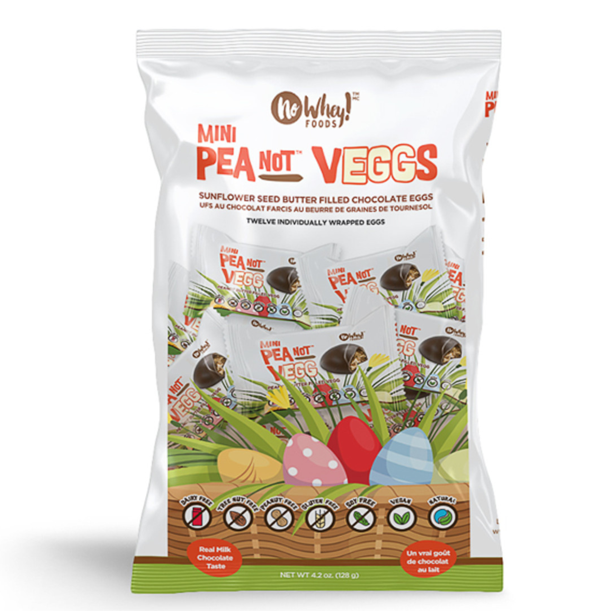 No Whey! Foods - Mini Pea NOT Veggs - 128g (Seasonal)