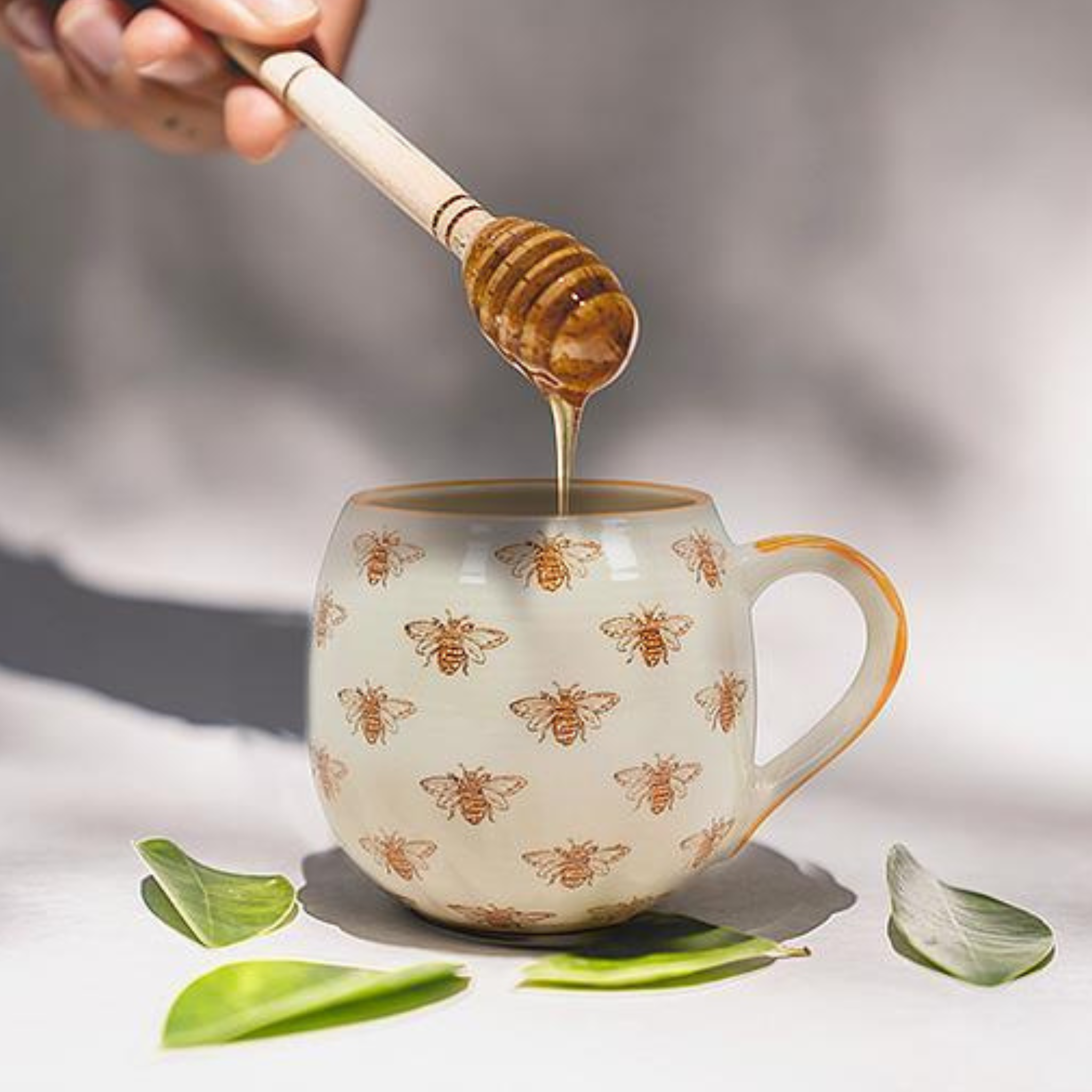 Abbott Collection - All Over Bee Ball Mug