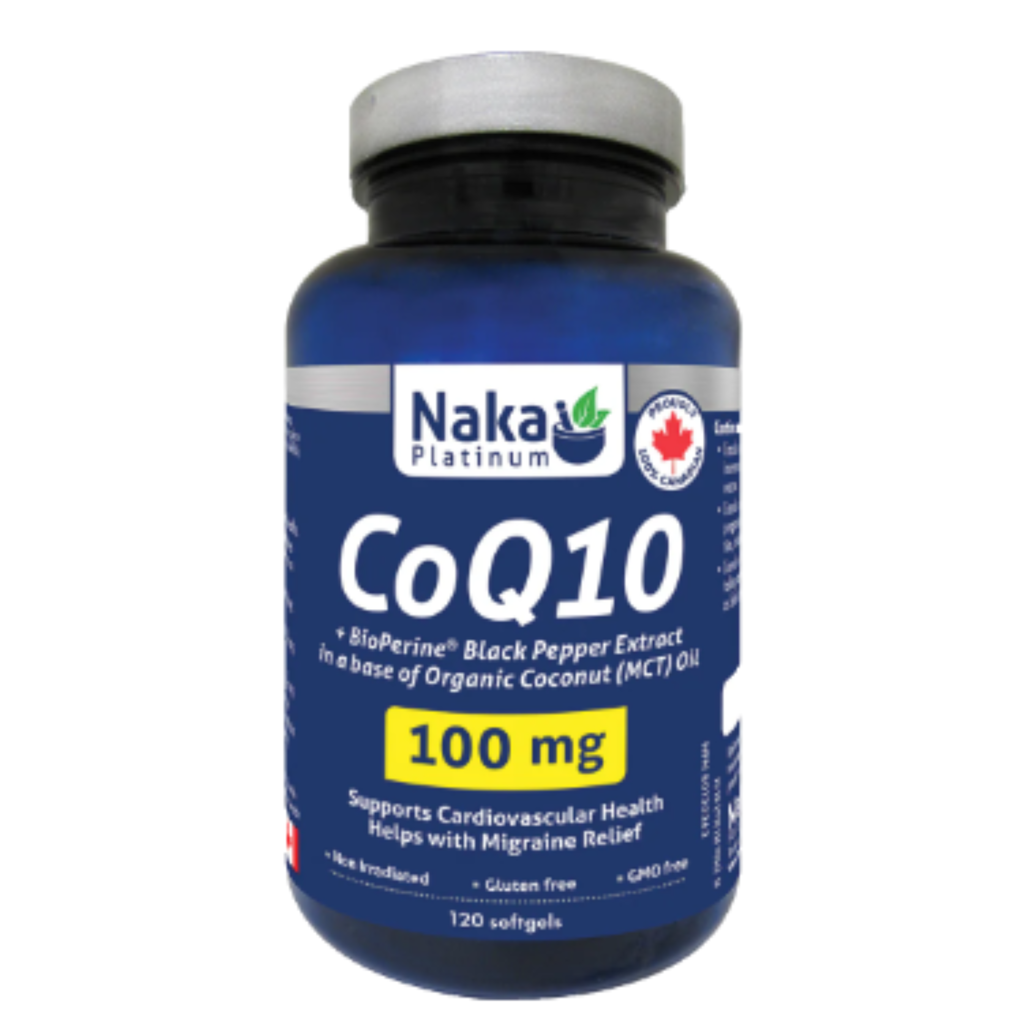 Naka - COQ10 - 100mg 120 Softgels