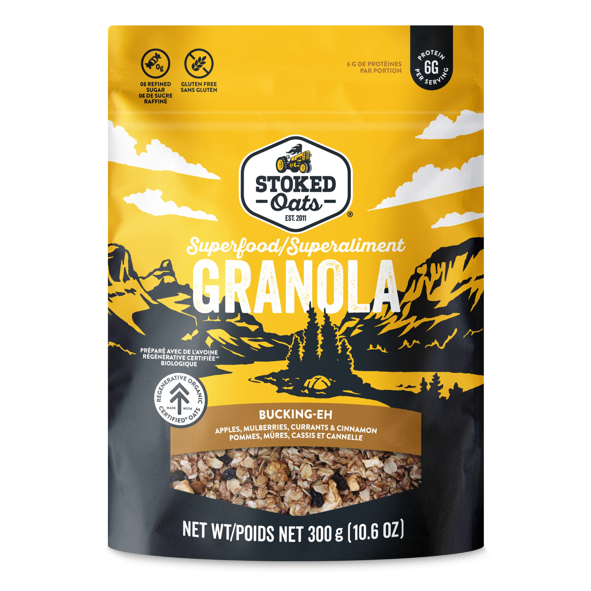 Stoked Oats - Superfood Granola Bucking Eh - 300g
