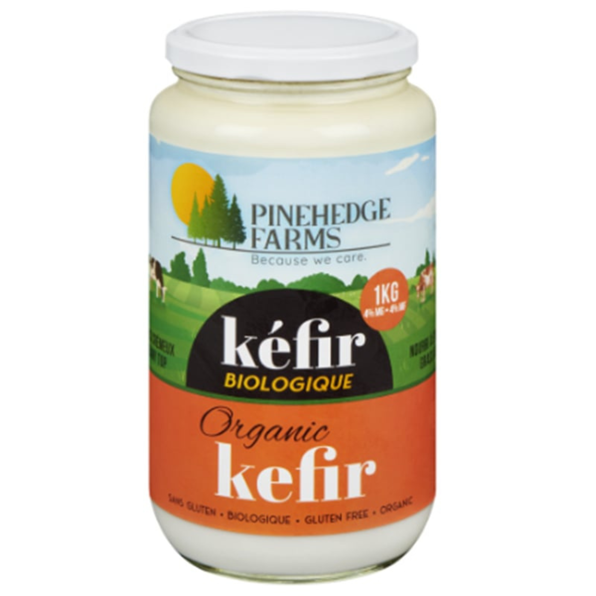 Pinehedge Farms - Kefir Glass Jar - 1kg (IN STORE PICKUP ONLY)