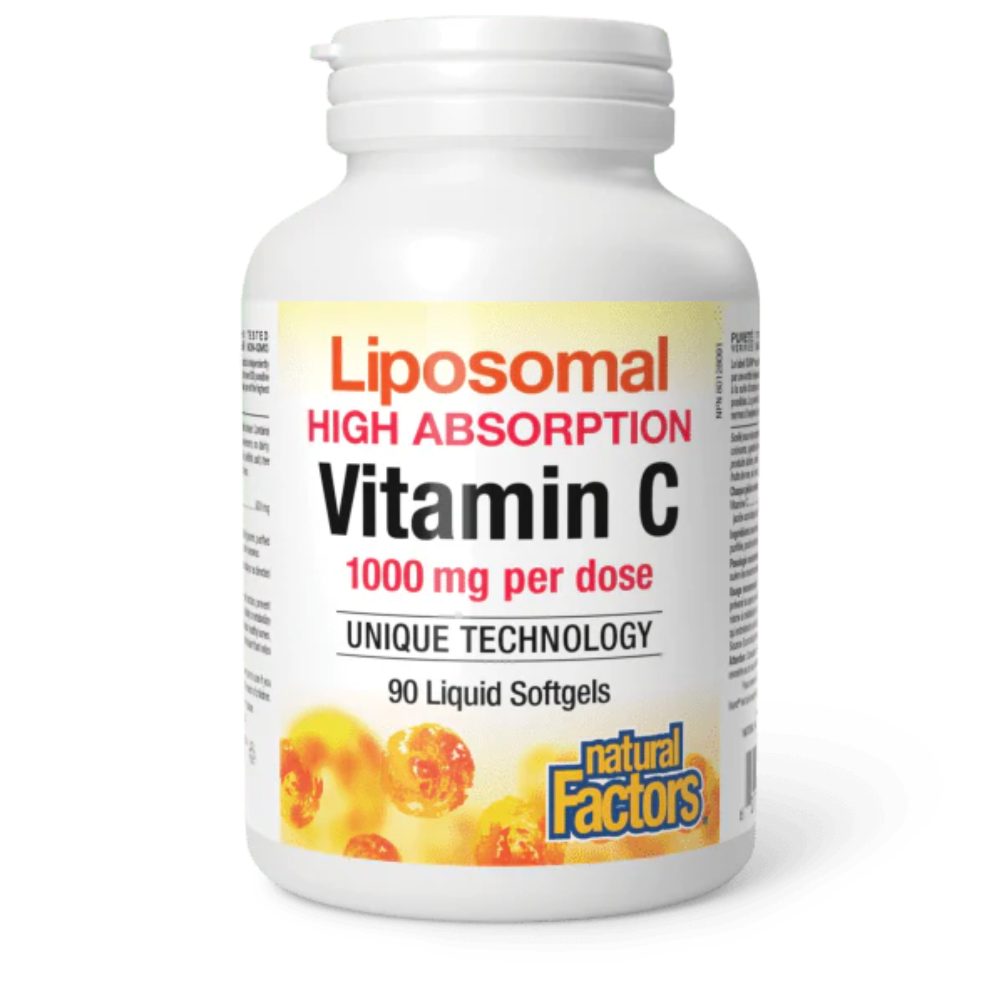 Natural Factors - Liposomal Vitamin C - 1000mg 90 Liquid Softgels