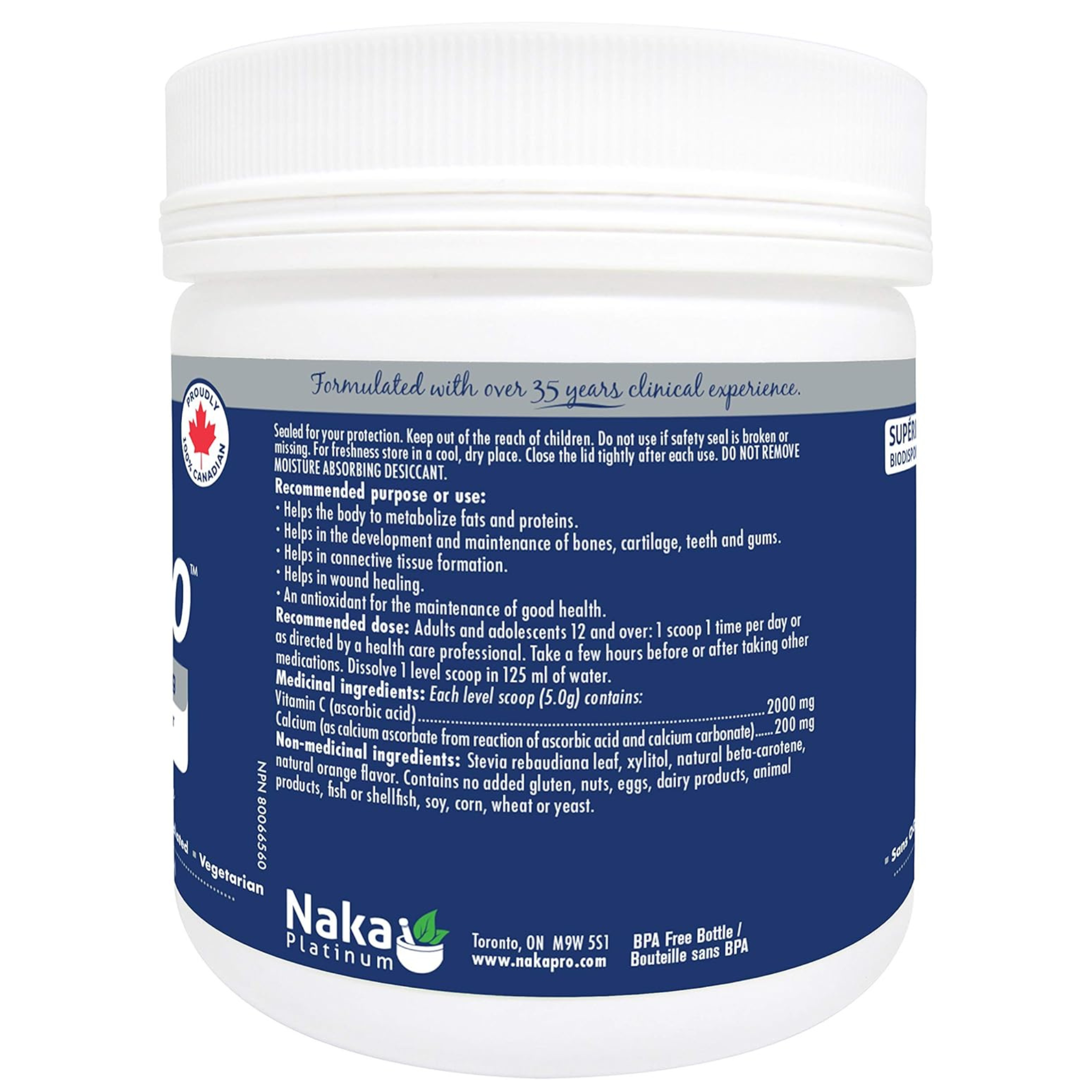 Naka - PRO C2000 - 2000mg 400g Powder