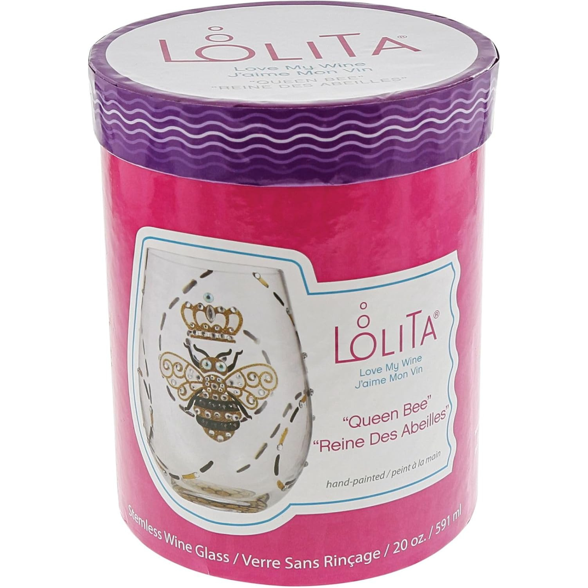 Lolita - Stemless Wine Glass