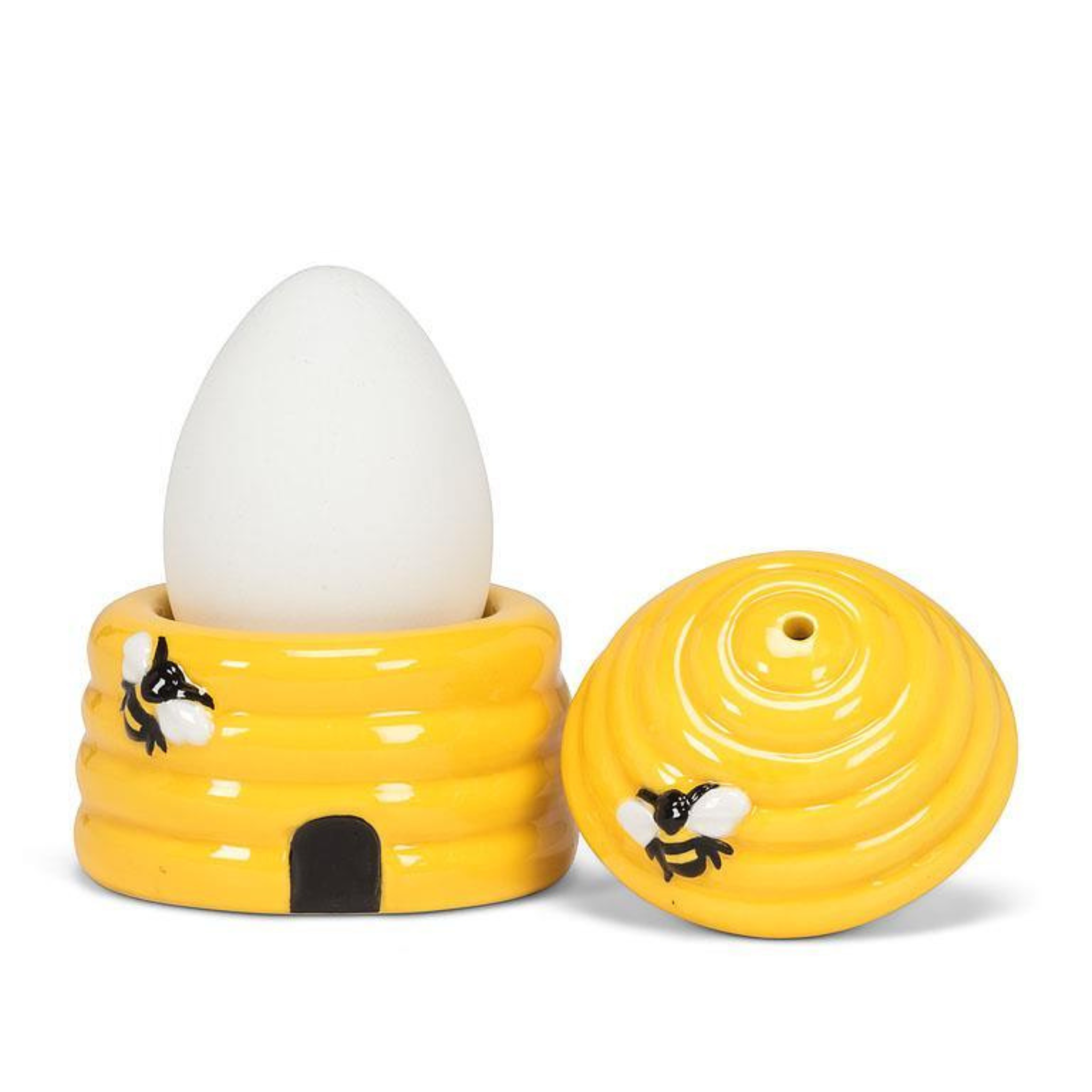 Abbott - Honey Pot Egg Cup with Salt Shaker