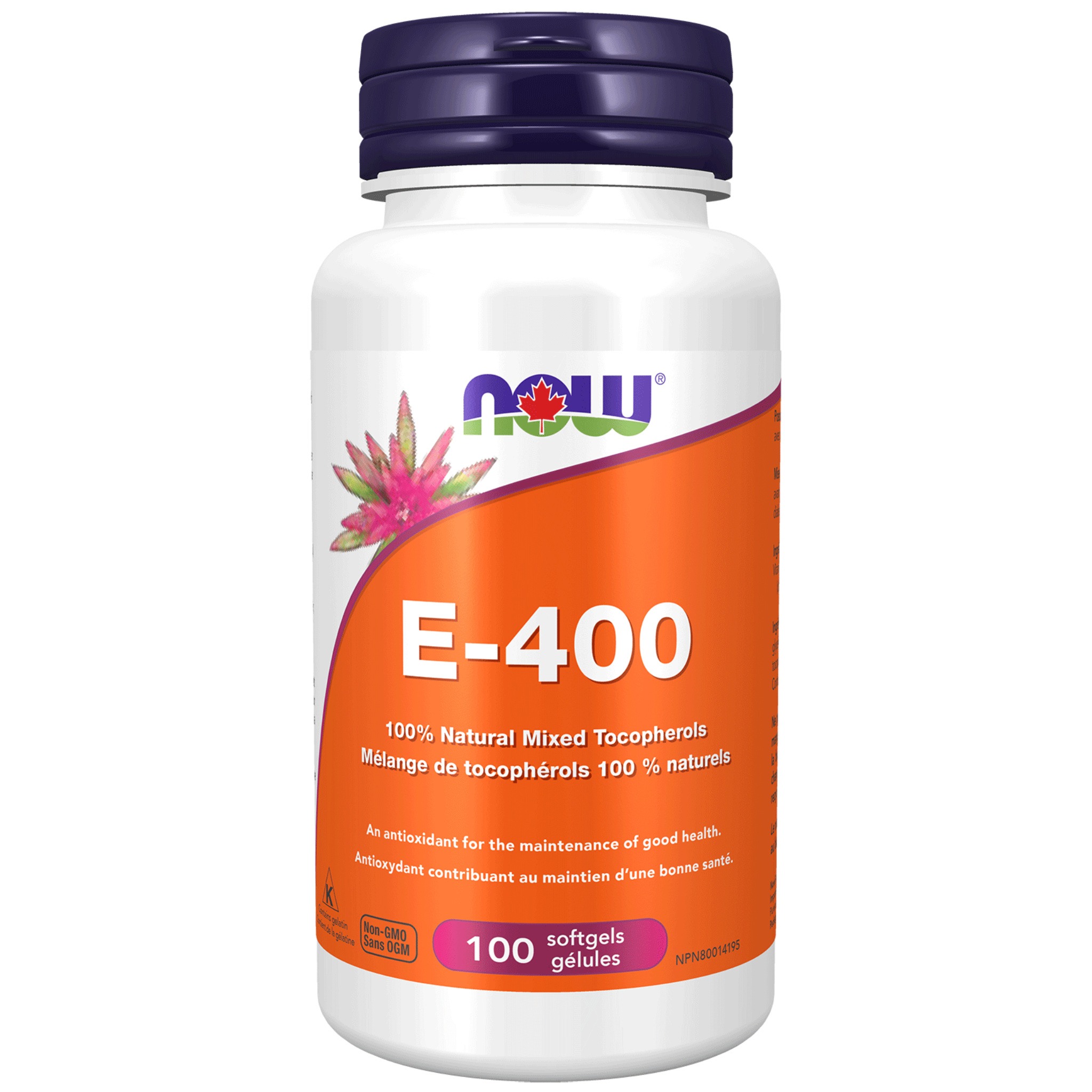 Now - E-400 - 100 Softgels