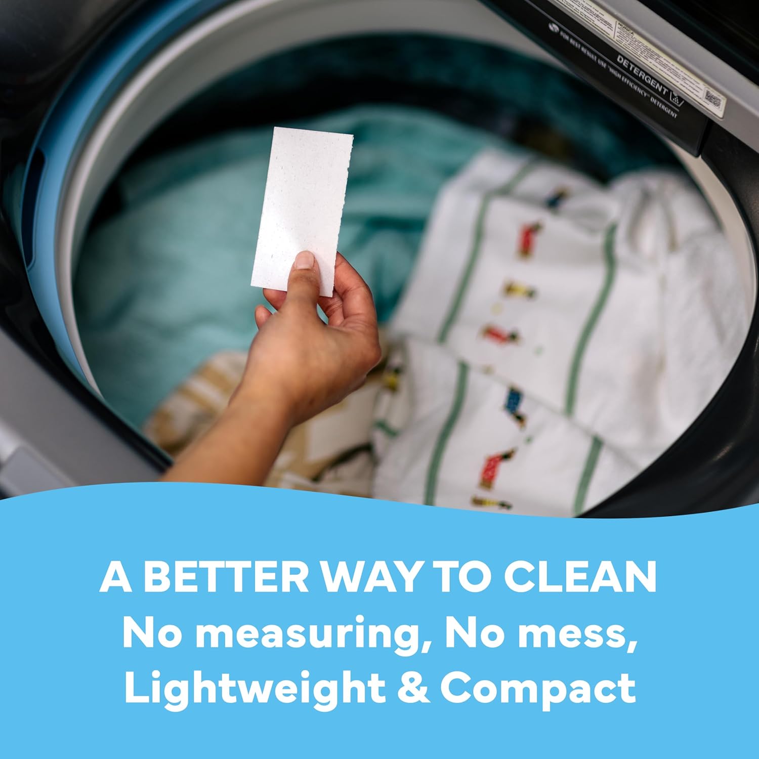 Tru Earth - Platinum Strips Laundry Detergent Fresh Linen - 32 Strips