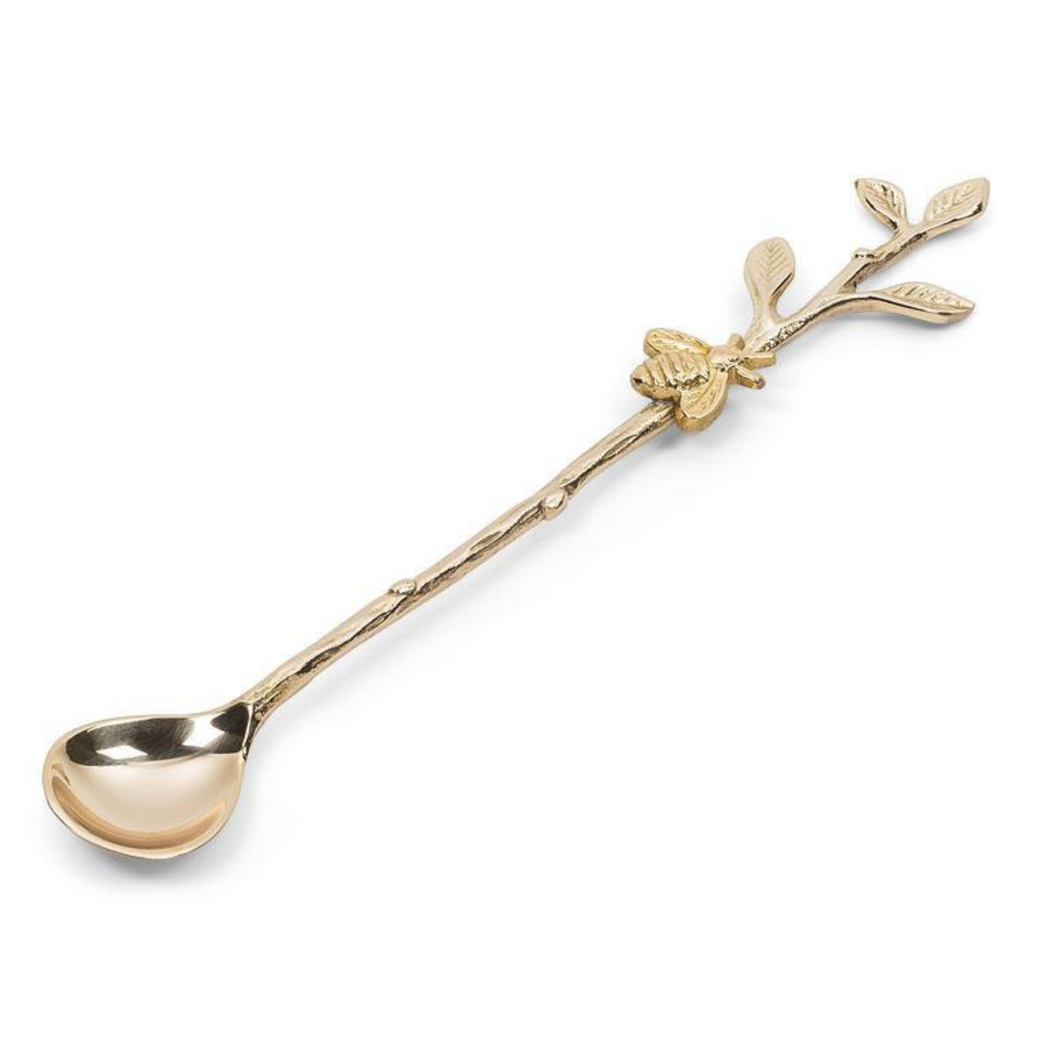 Abbott - Long Spoon with Bee on Twig