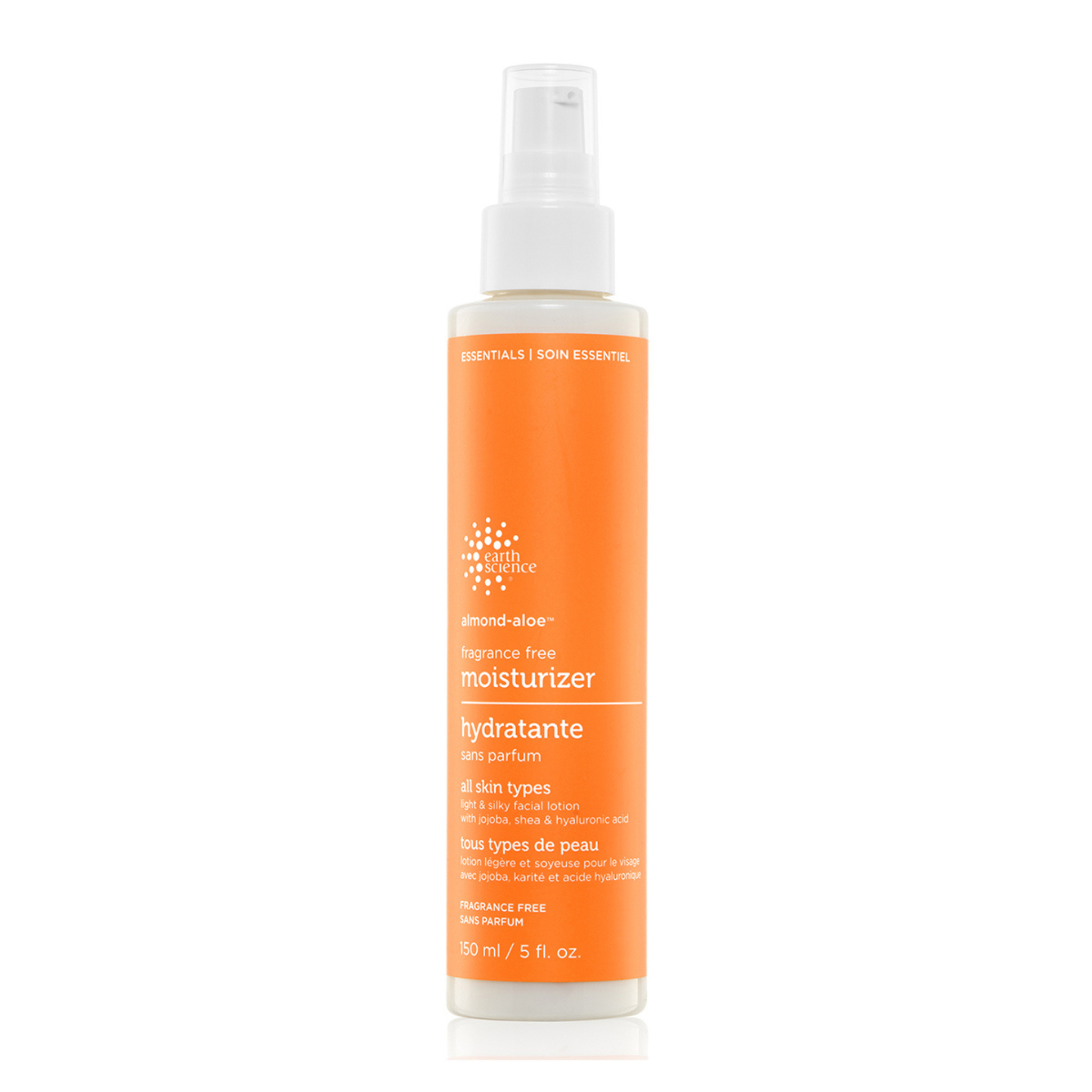 Earth Science Beauty - Almond Aloe Fragrance Free Moisturizer All Skin Types - 150ml