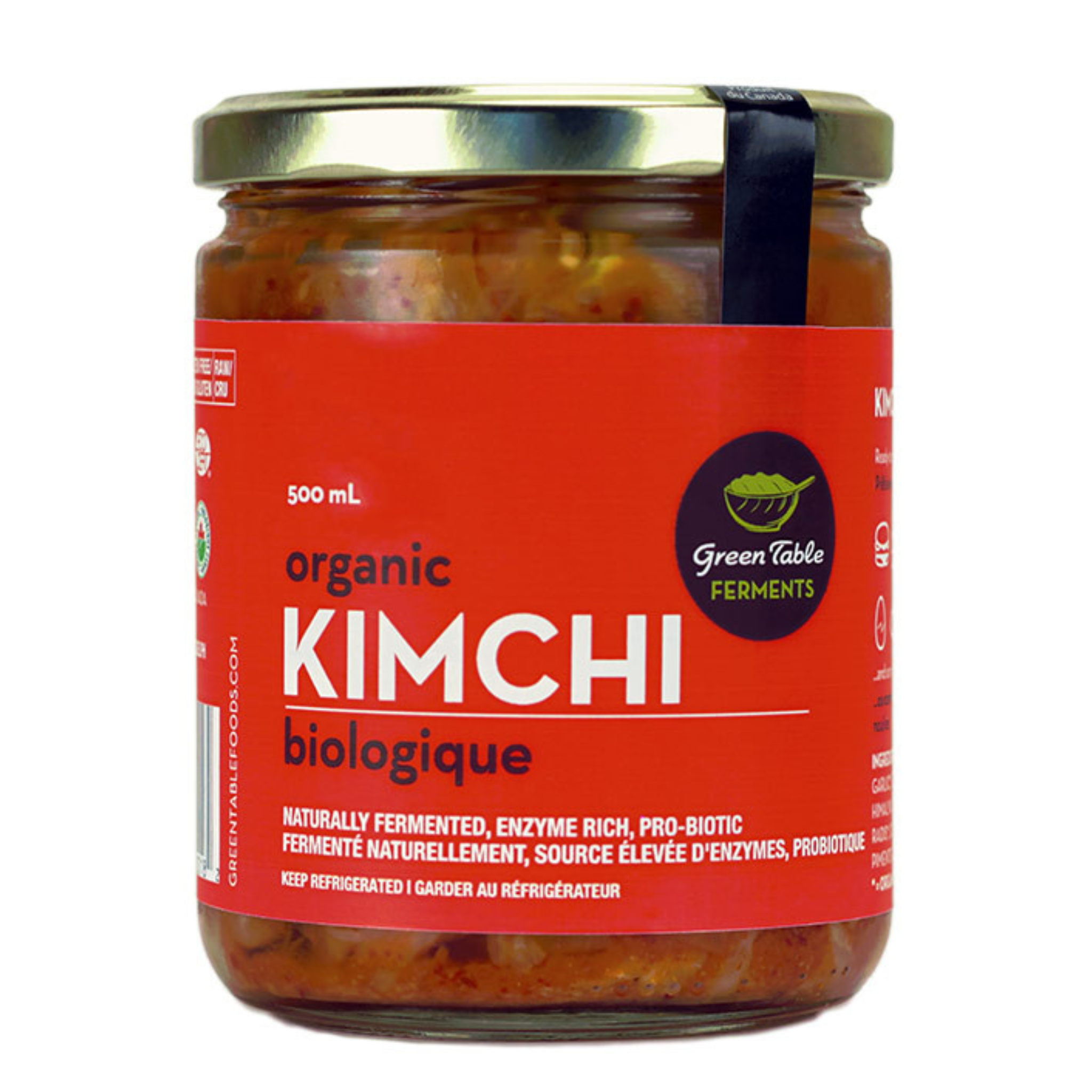 Green Table Foods - Organic Kimchi (IN STORE PICKUP ONLY)