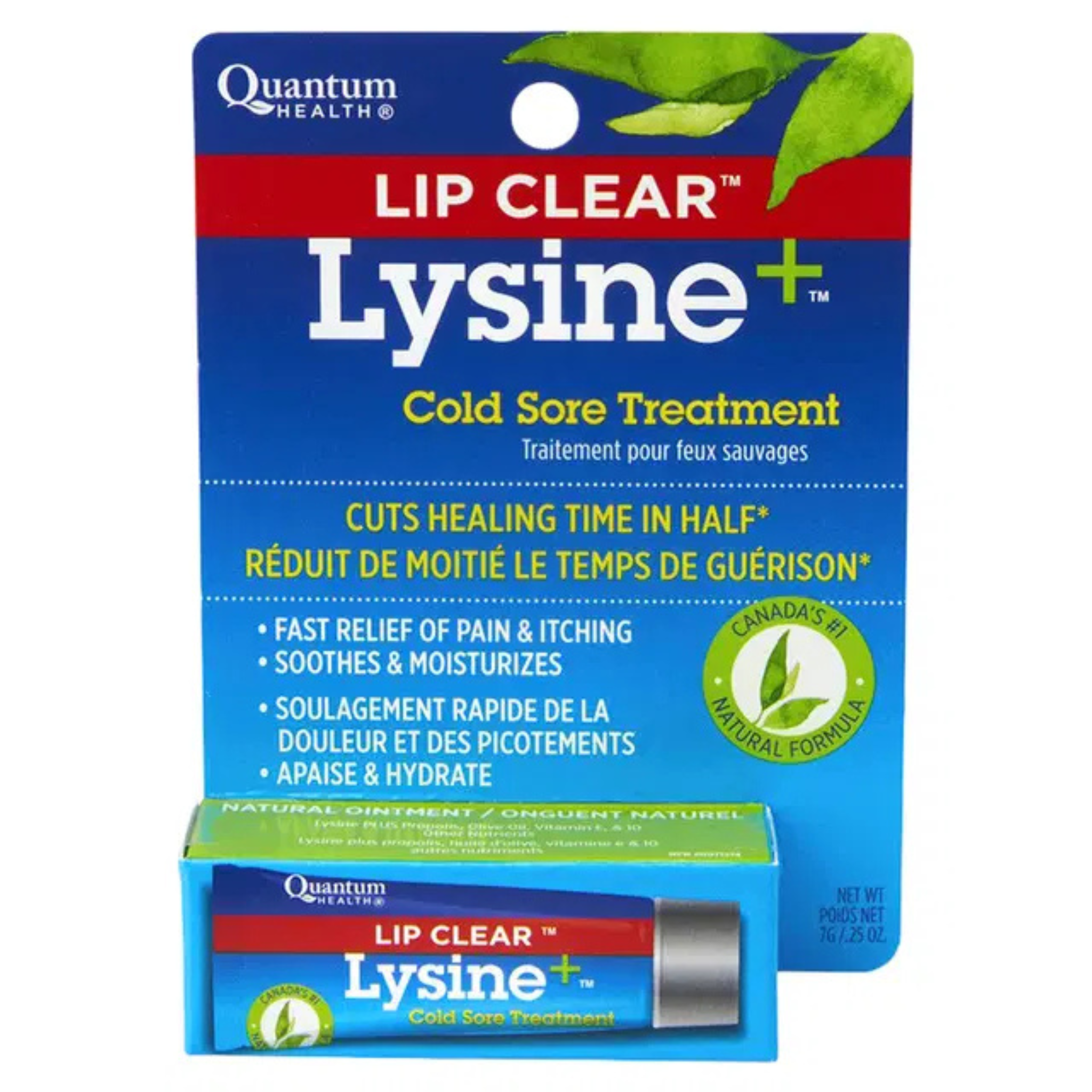 Quantum Health - Super Lysine Cold Sore Treatment - 7g Tube
