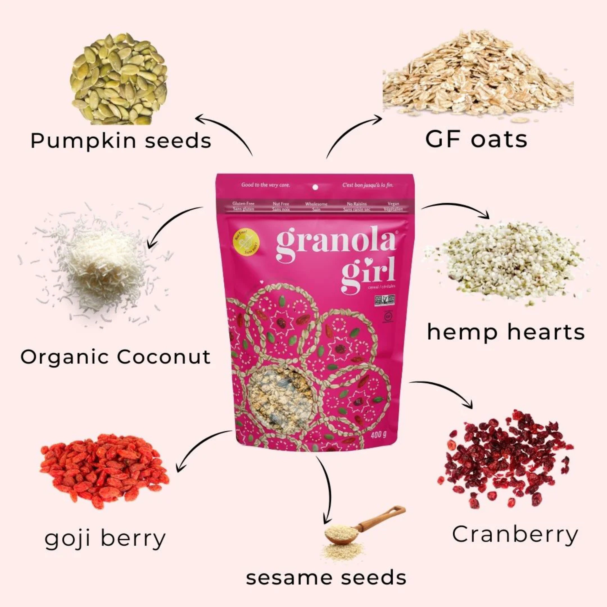 Granola Girl - Gluten Free Original Granola - 320g (DSL BB Jan 31, 2026)
