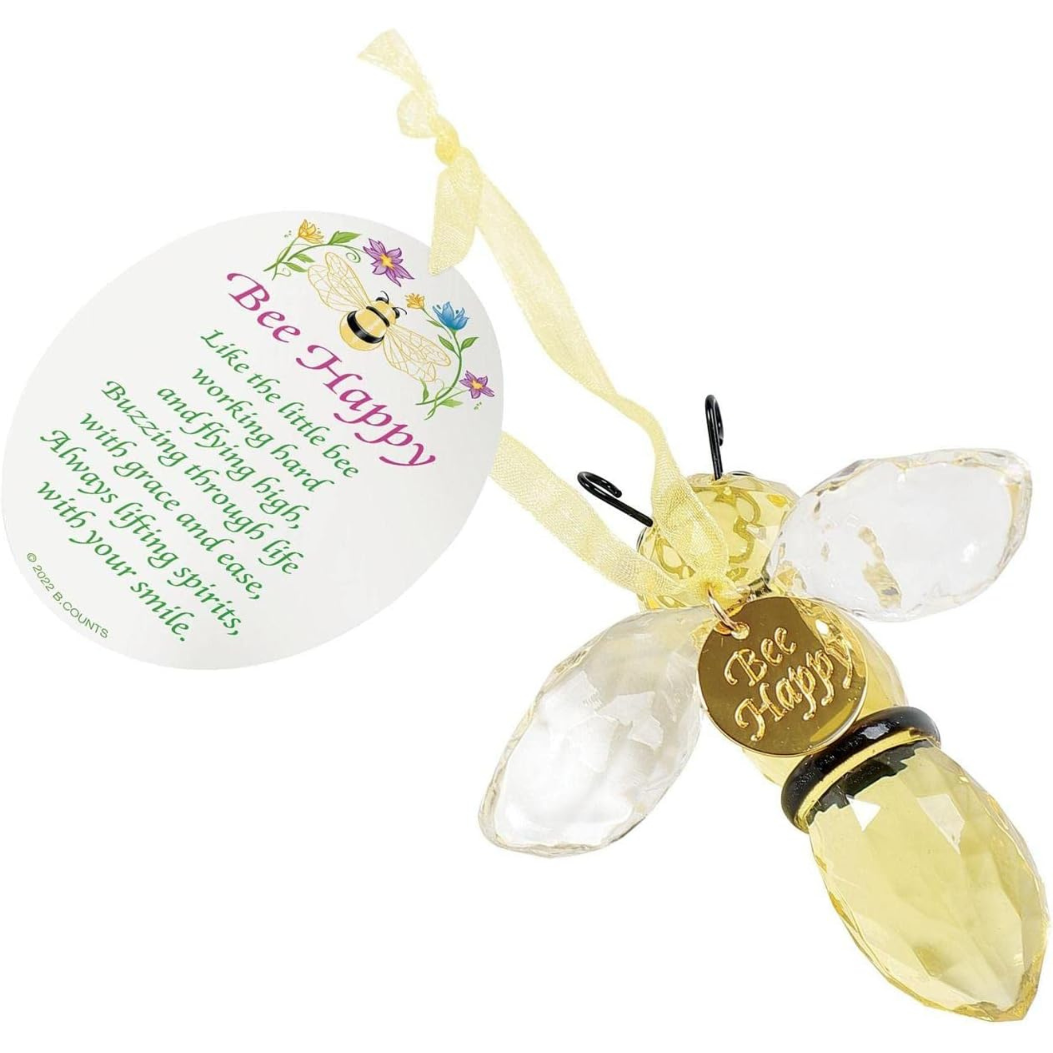 Facets - Bee Happy Ornament