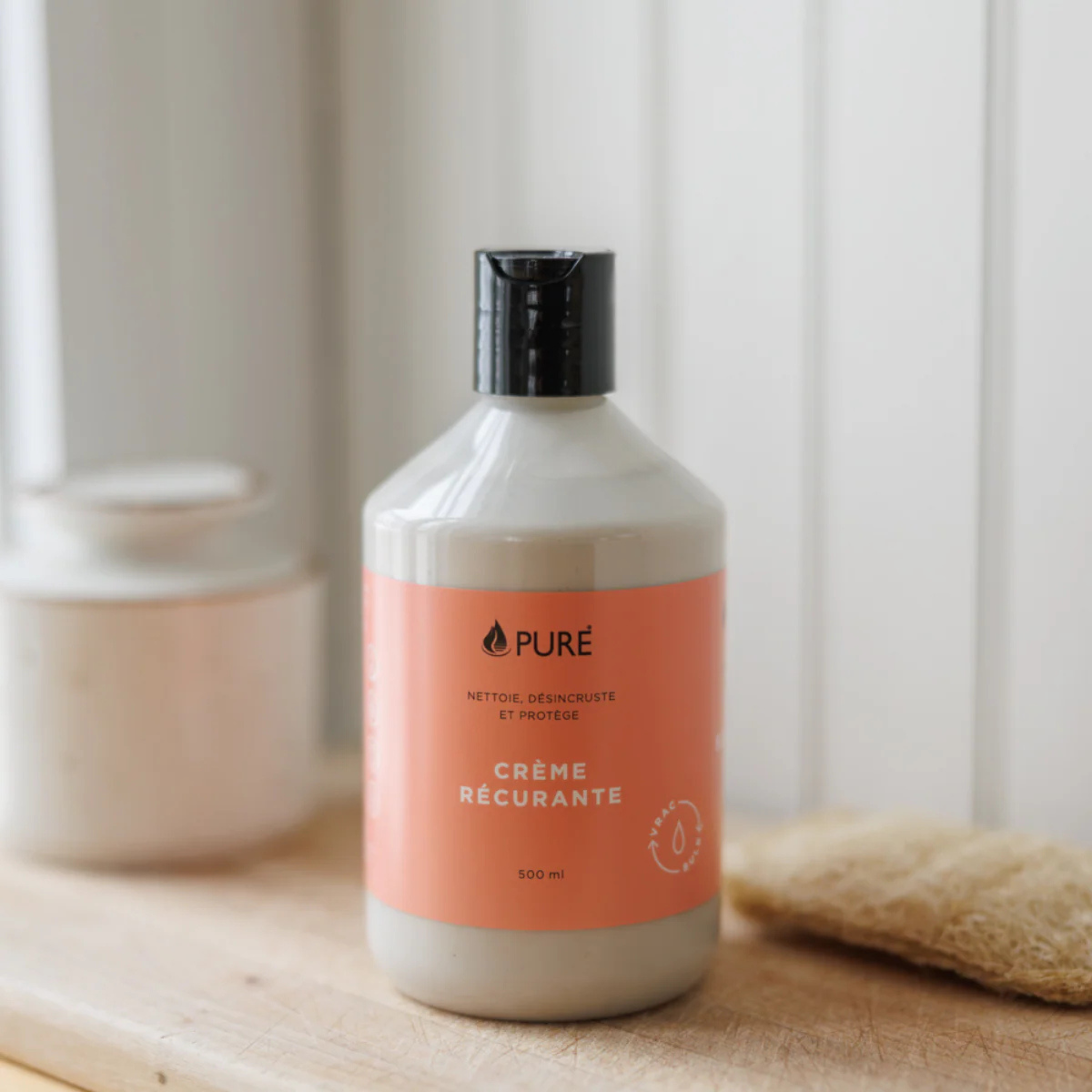 Pure Quemar - Scrubbing Cream - 500ml (with sponge)