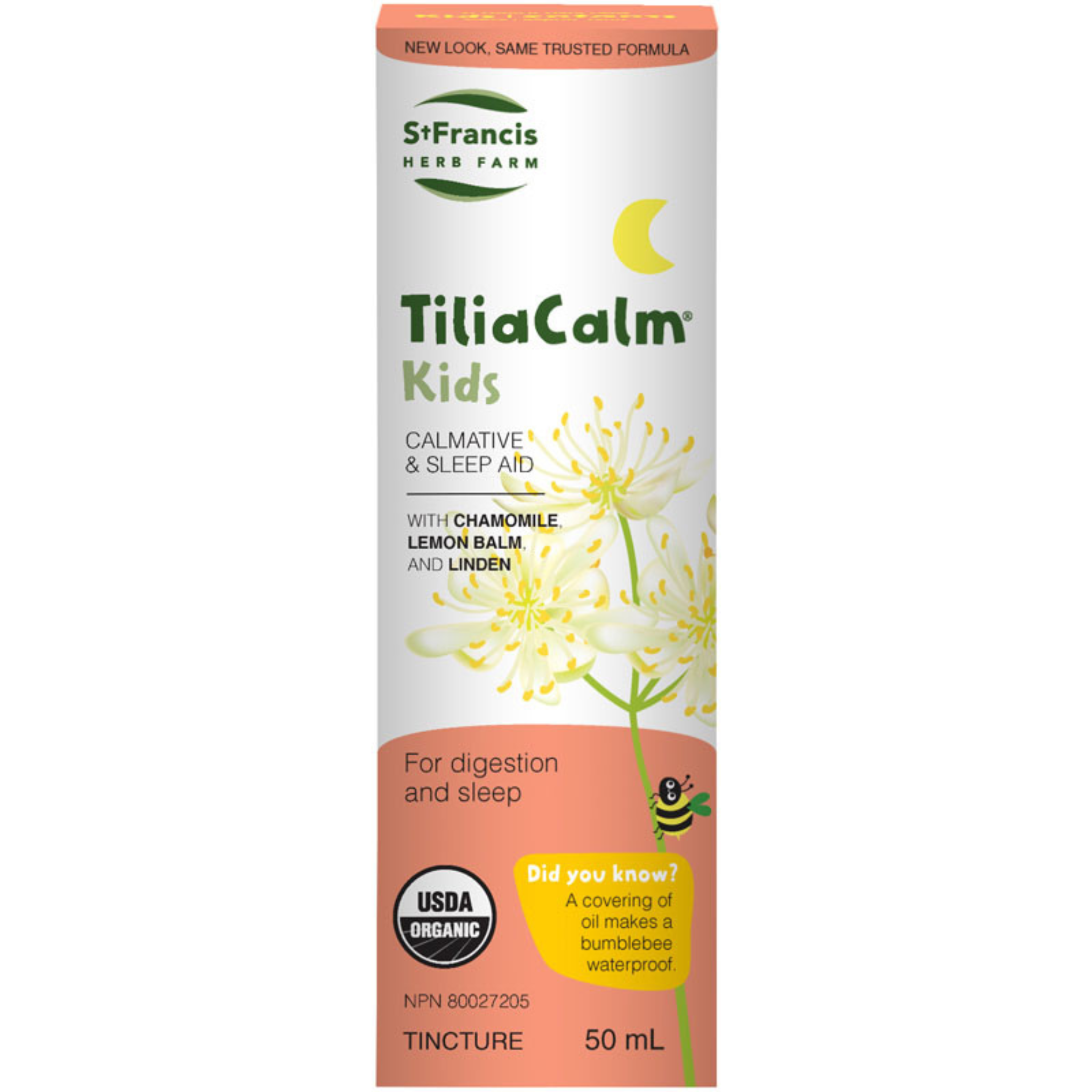 St Francis Herbs - Tilia Calm Kids - 50ml