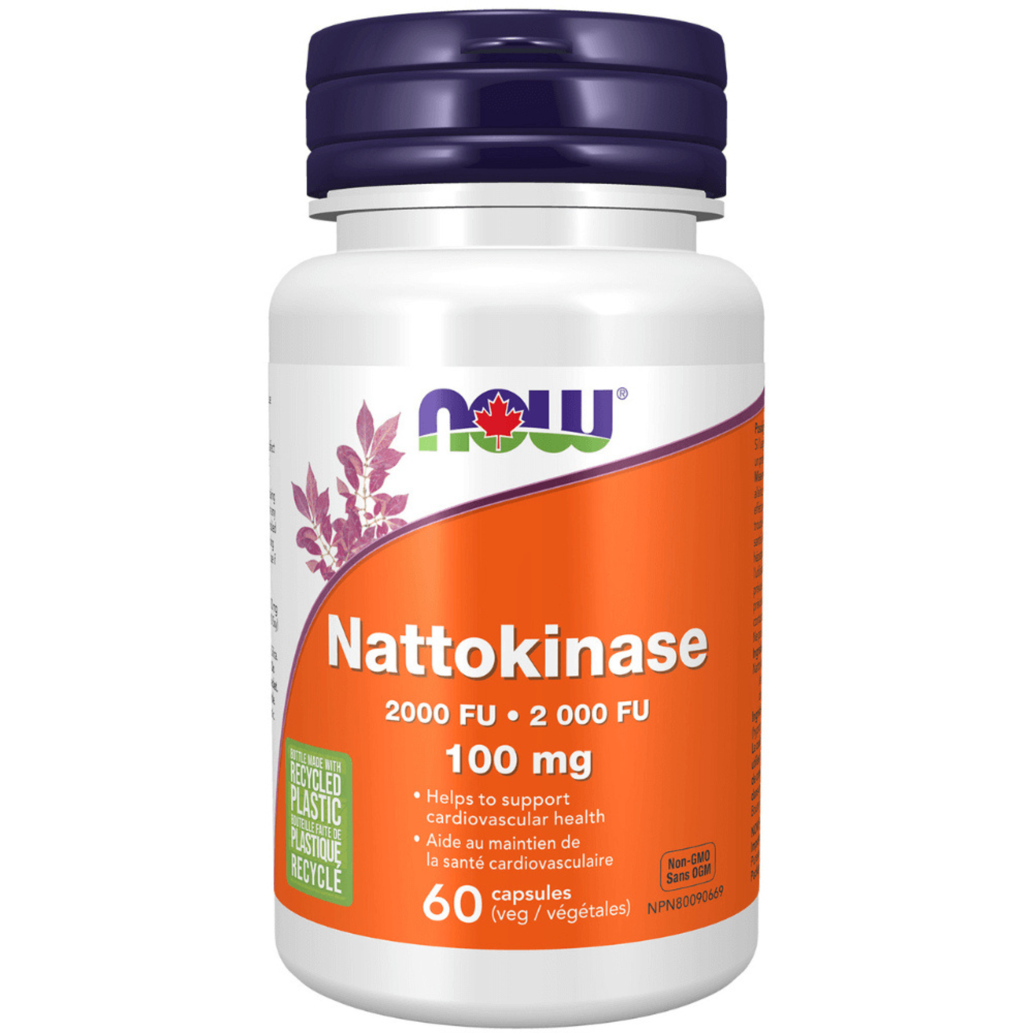 Now - Nattokinase 2000 FU - 100mg 60 Veg Capsules