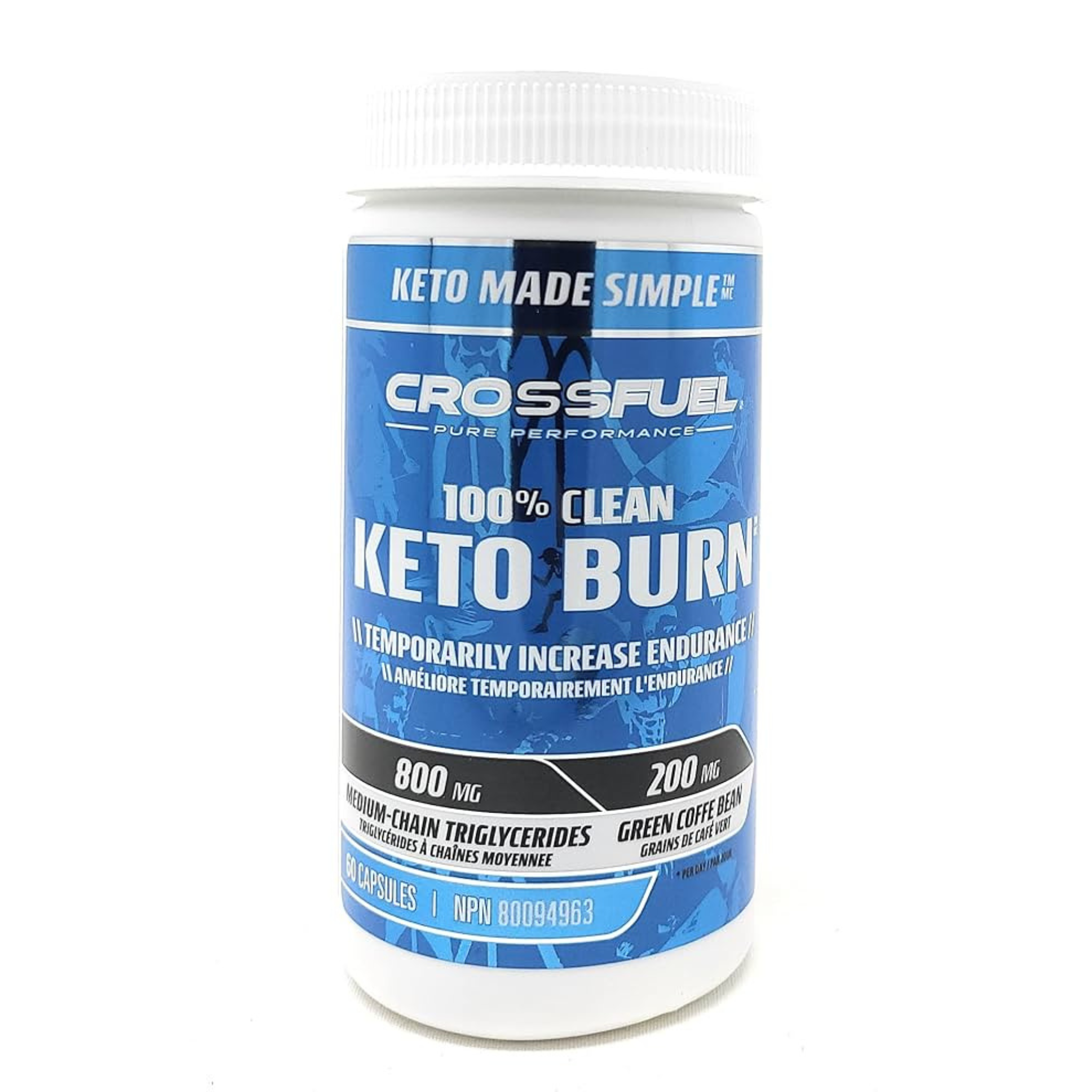 Crossfuel - 100% Clean Keto Burn - 60 Capsules