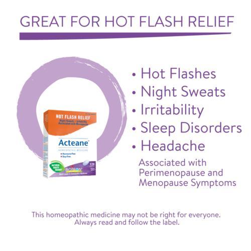 Boiron - Acteane Hot Flash Relief - 120 Tablets