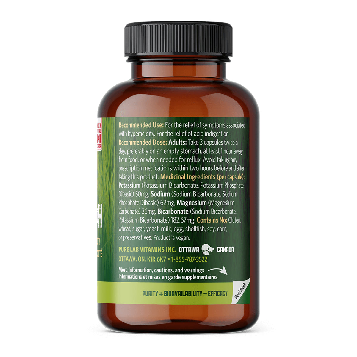 Pure Lab Vitamins - AlkaPure pH - Veg Capsules