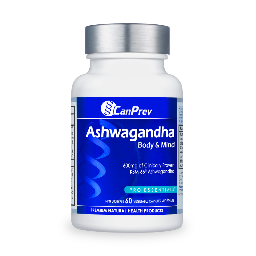 CanPrev - Ashwagandha Body & Mind - 60 Veg Capsules