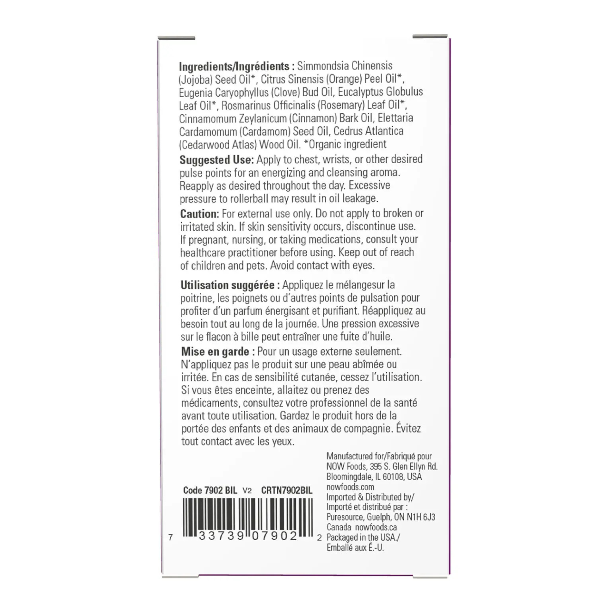 Now - Seasonal Defence Blend Essential Oil - 10ml