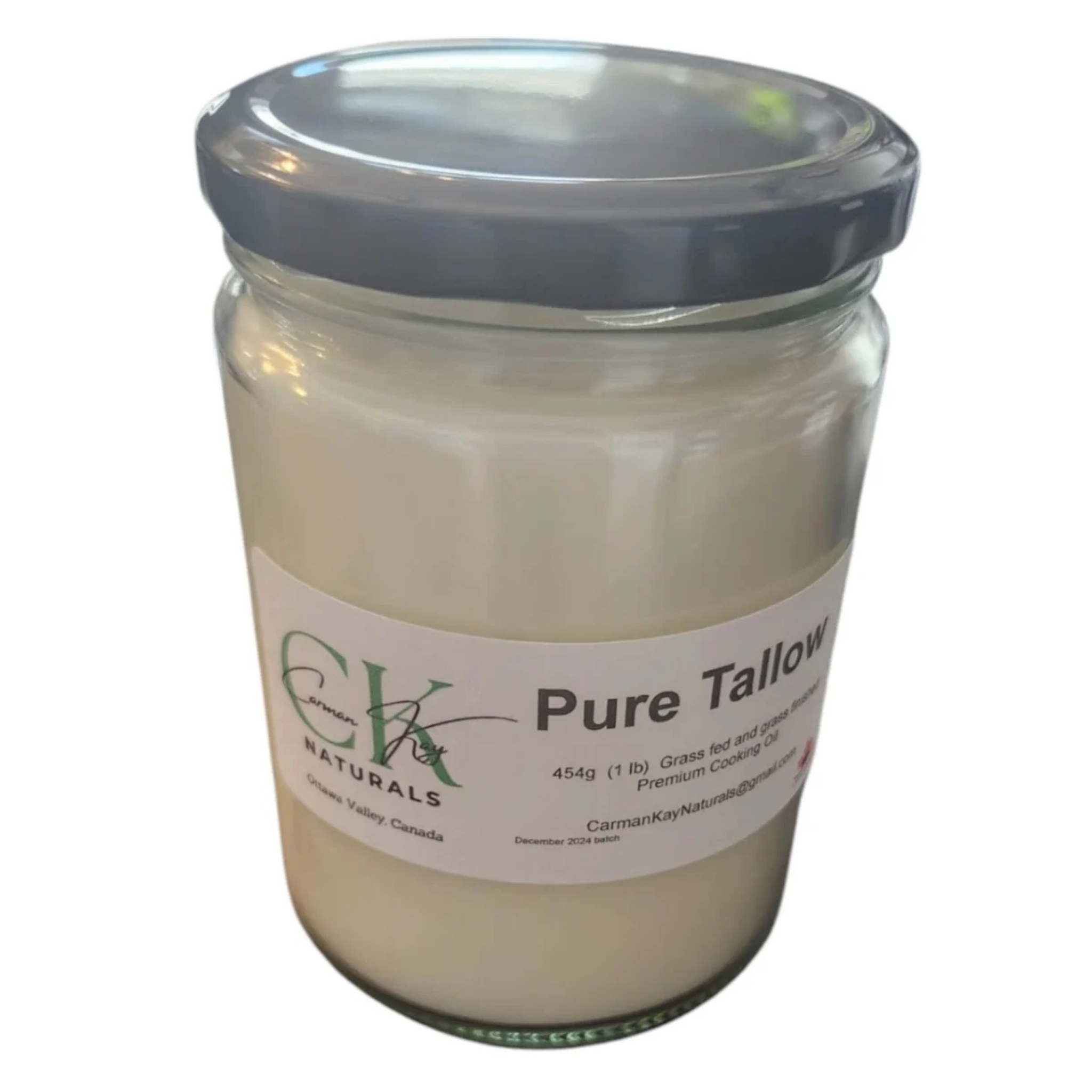 Carman Kay Naturals - Pure Food Grade Cooking Tallow - 454g