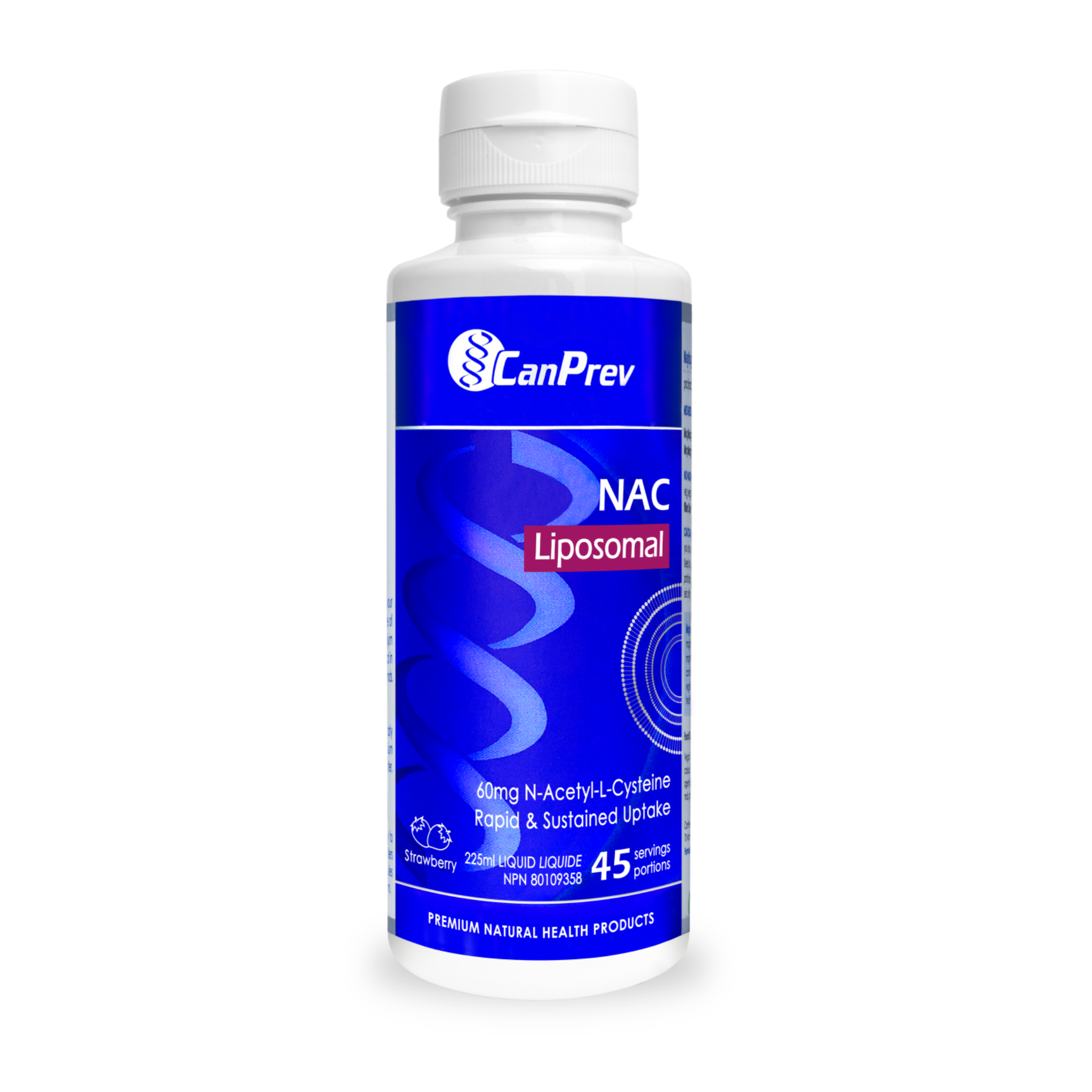 CanPrev - Liposomal NAC Strawberry - 60mg 450ml (DSL EXP)