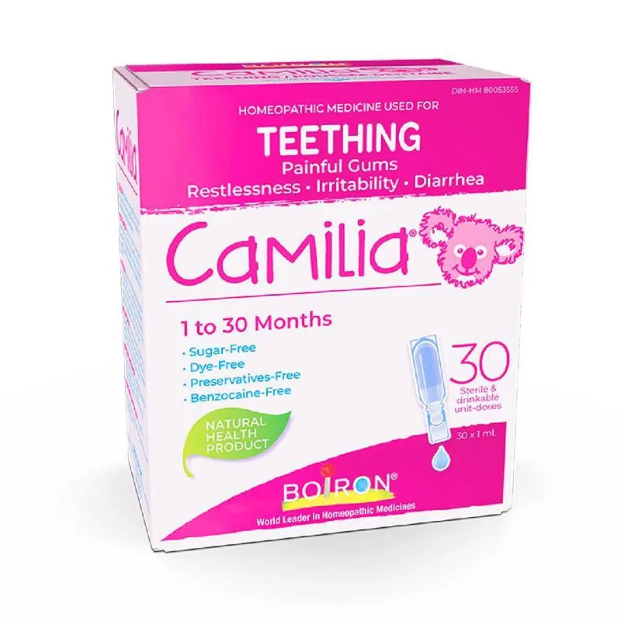 Boiron - Teething Camilia 1 to 30 Months